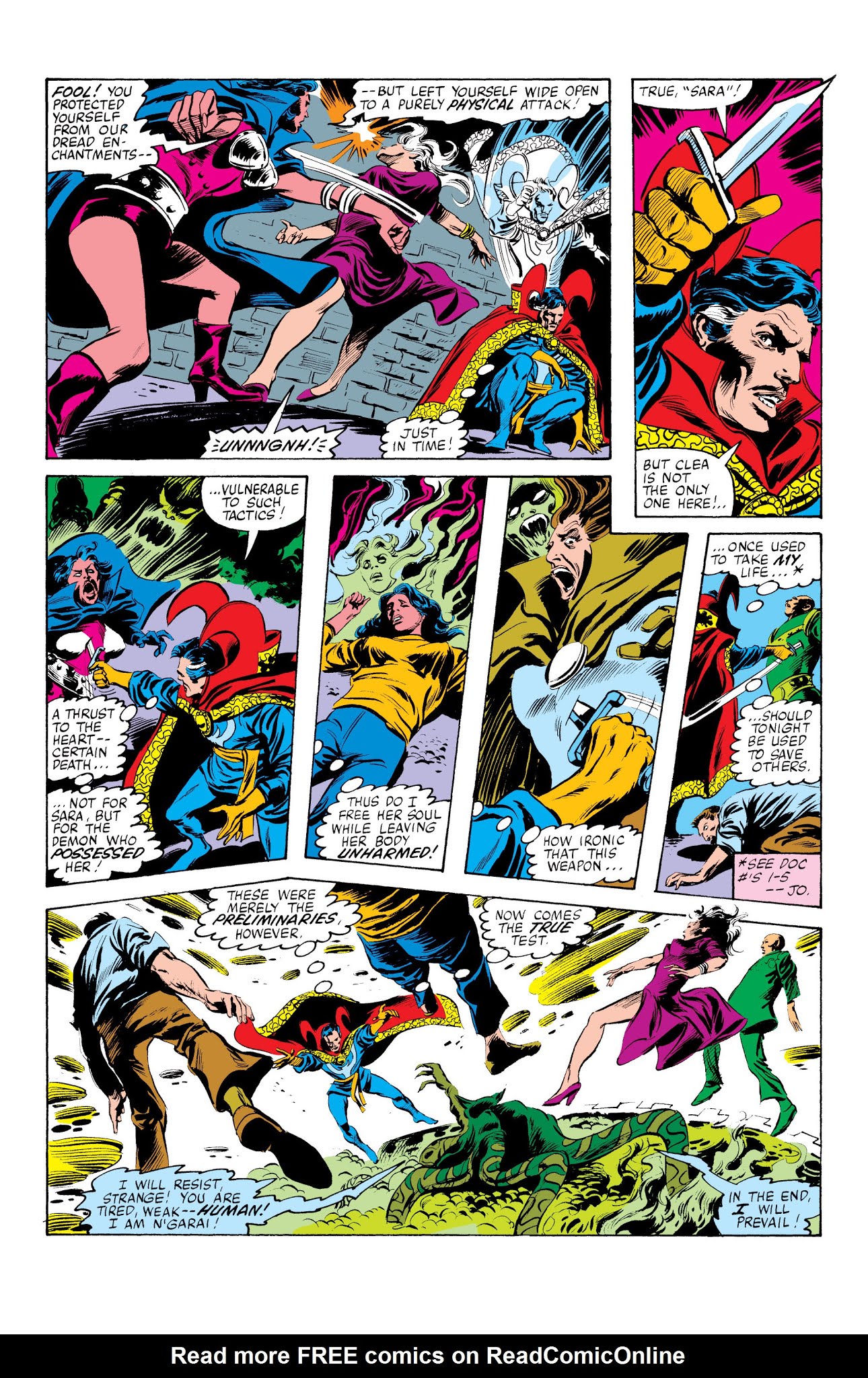 Read online Marvel Masterworks: Doctor Strange comic -  Issue # TPB 8 (Part 2) - 75