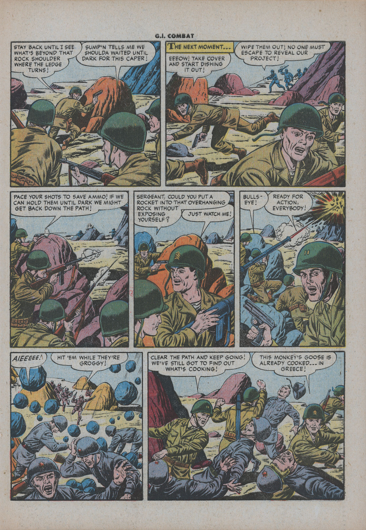 Read online G.I. Combat (1952) comic -  Issue #32 - 29