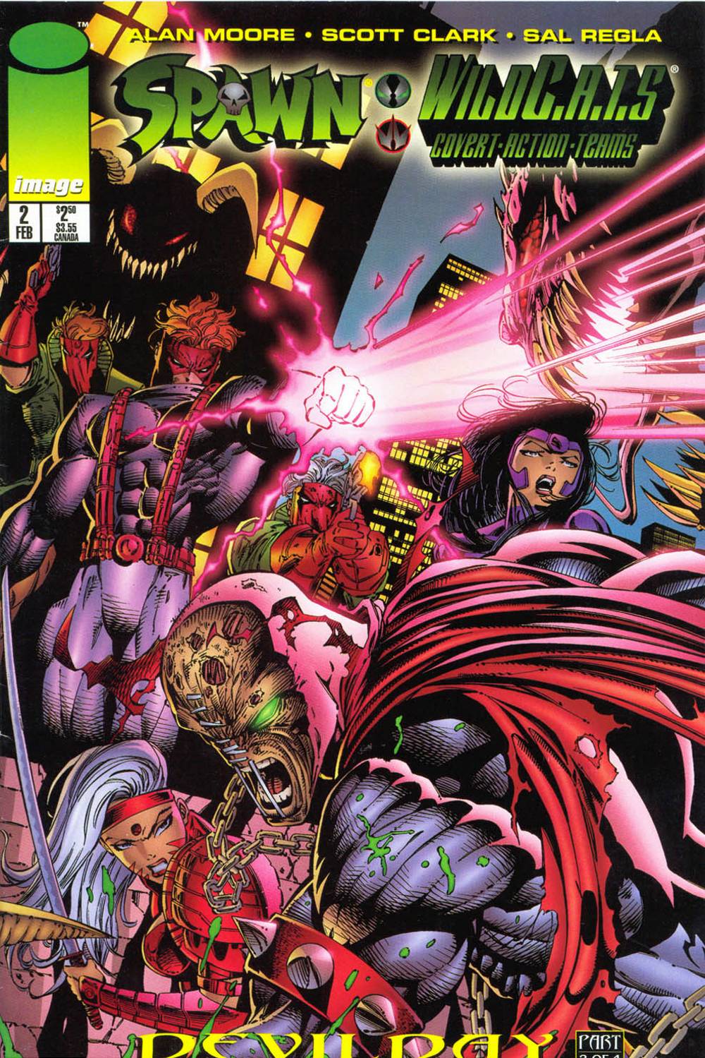 Read online Spawn/WildC.A.T.s comic -  Issue #2 - 1