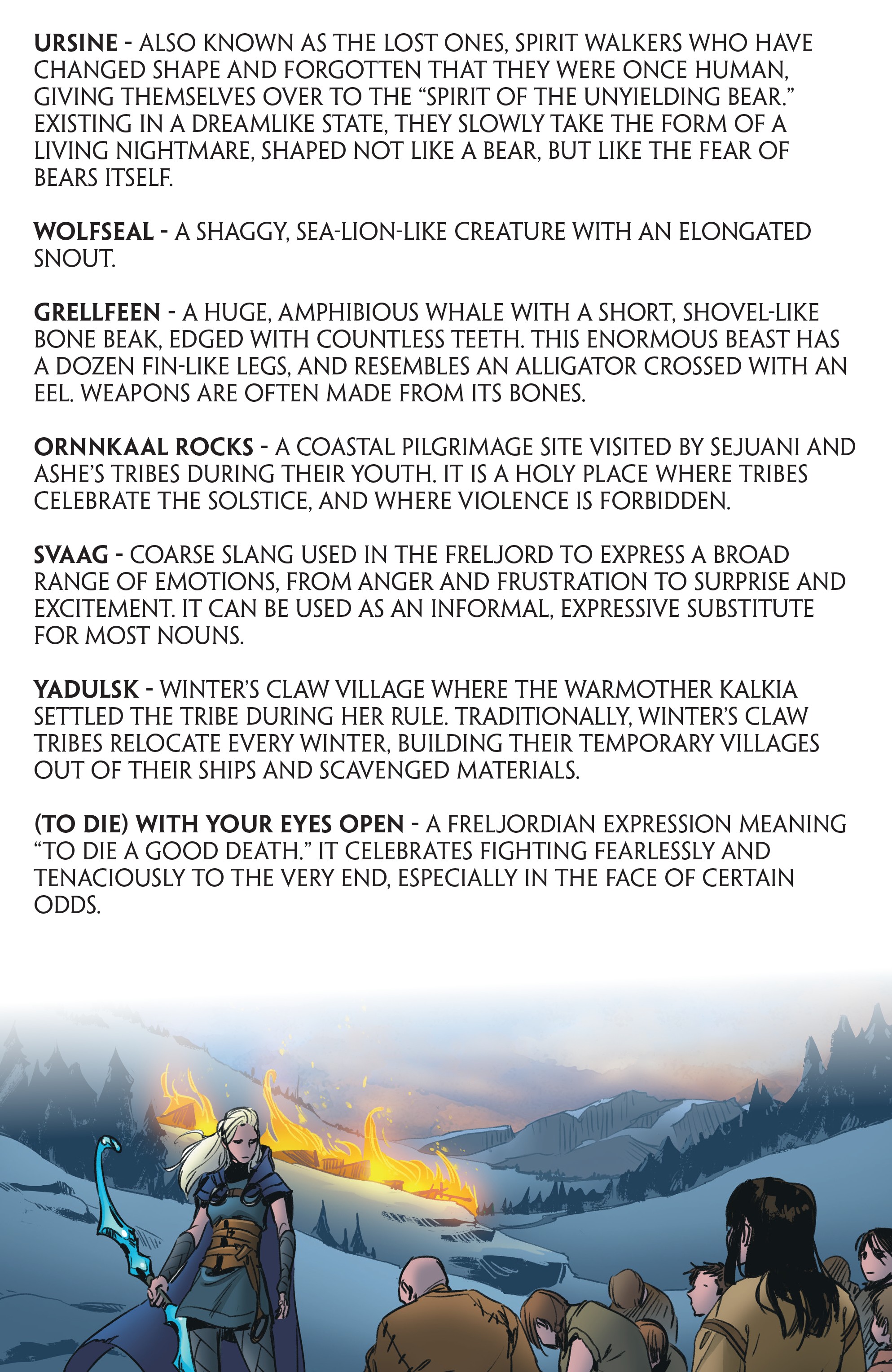 Read online League of Legends: Ashe: Warmother Special Edition comic -  Issue #4 - 92