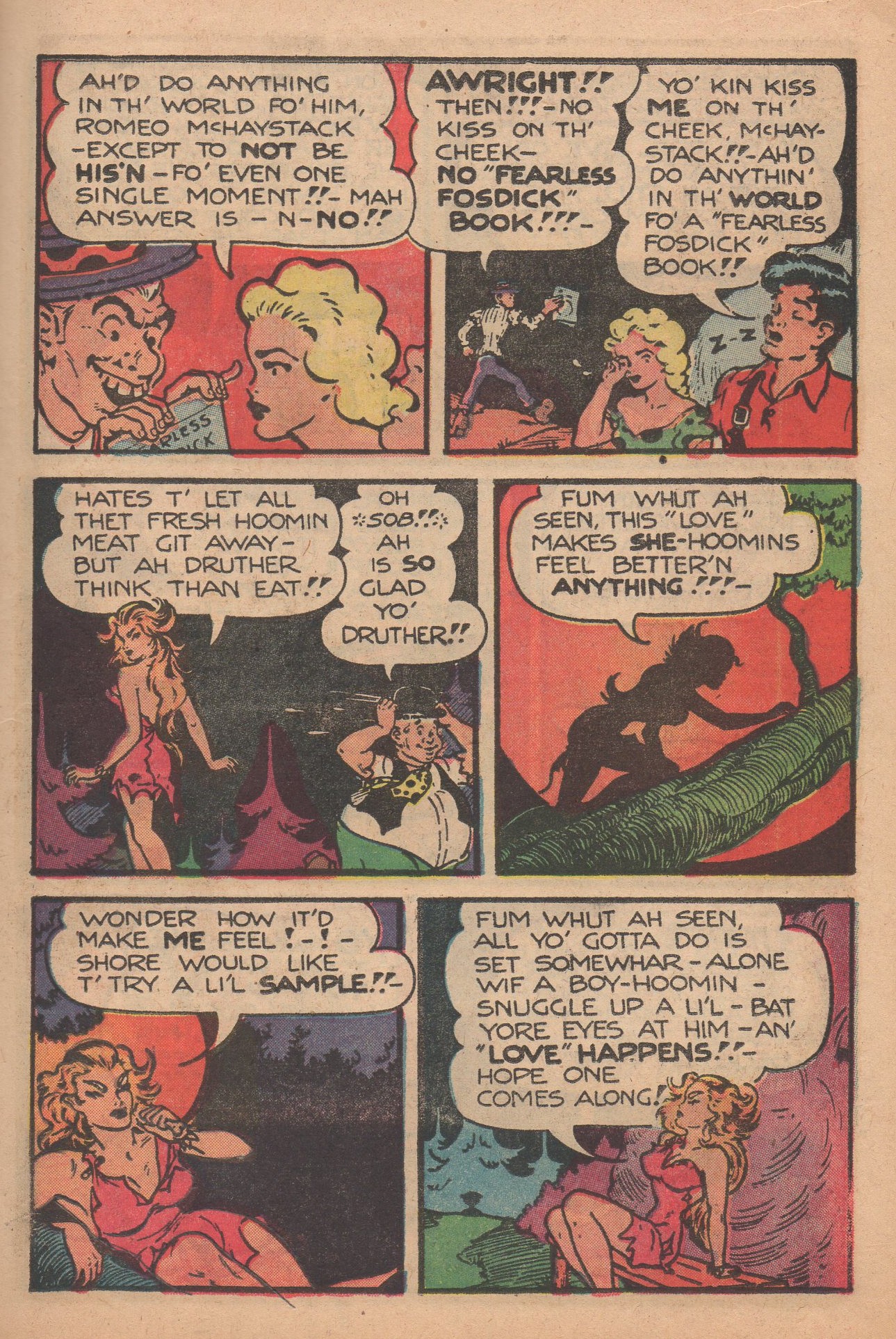 Read online Al Capp's Wolf Gal comic -  Issue #2 - 11