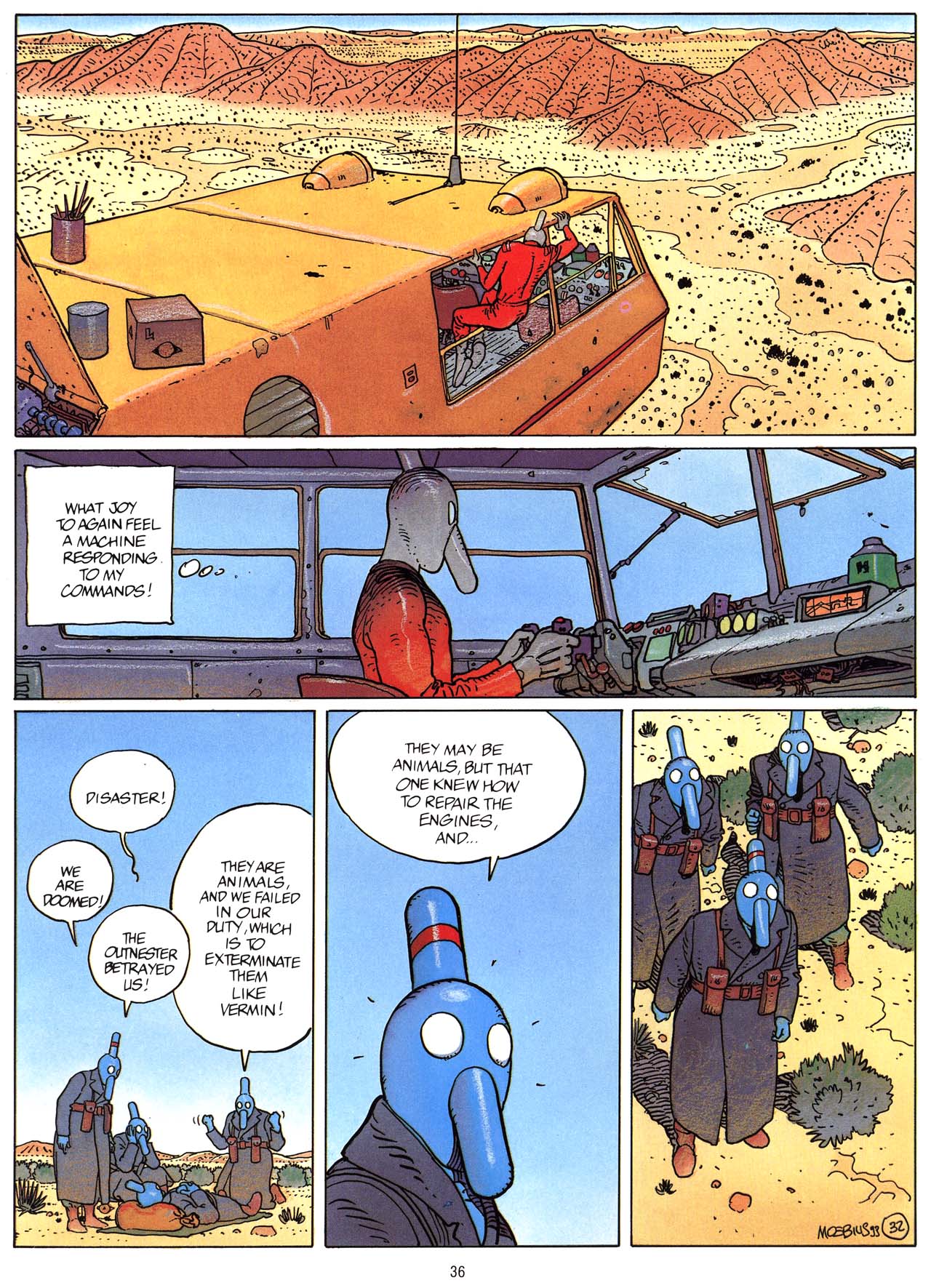 Read online Epic Graphic Novel: Moebius comic -  Issue # TPB 9 - 38