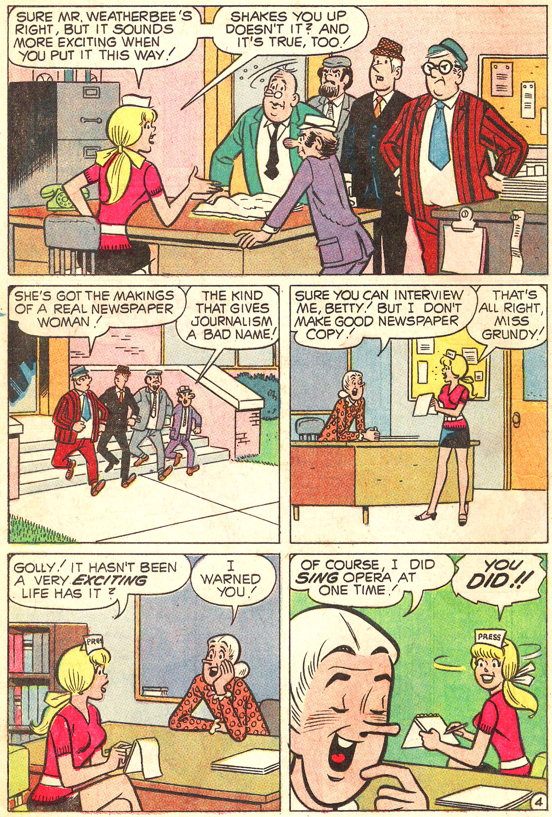 Read online Archie's Girls Betty and Veronica comic -  Issue #170 - 16