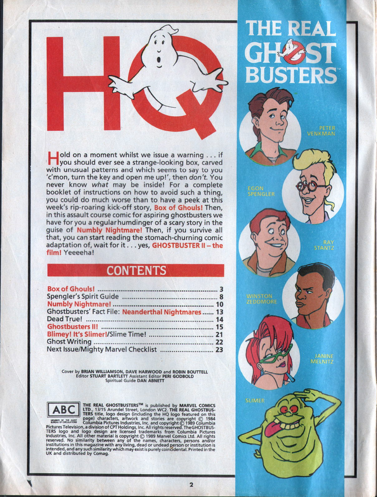 Read online The Real Ghostbusters comic -  Issue #78 - 2