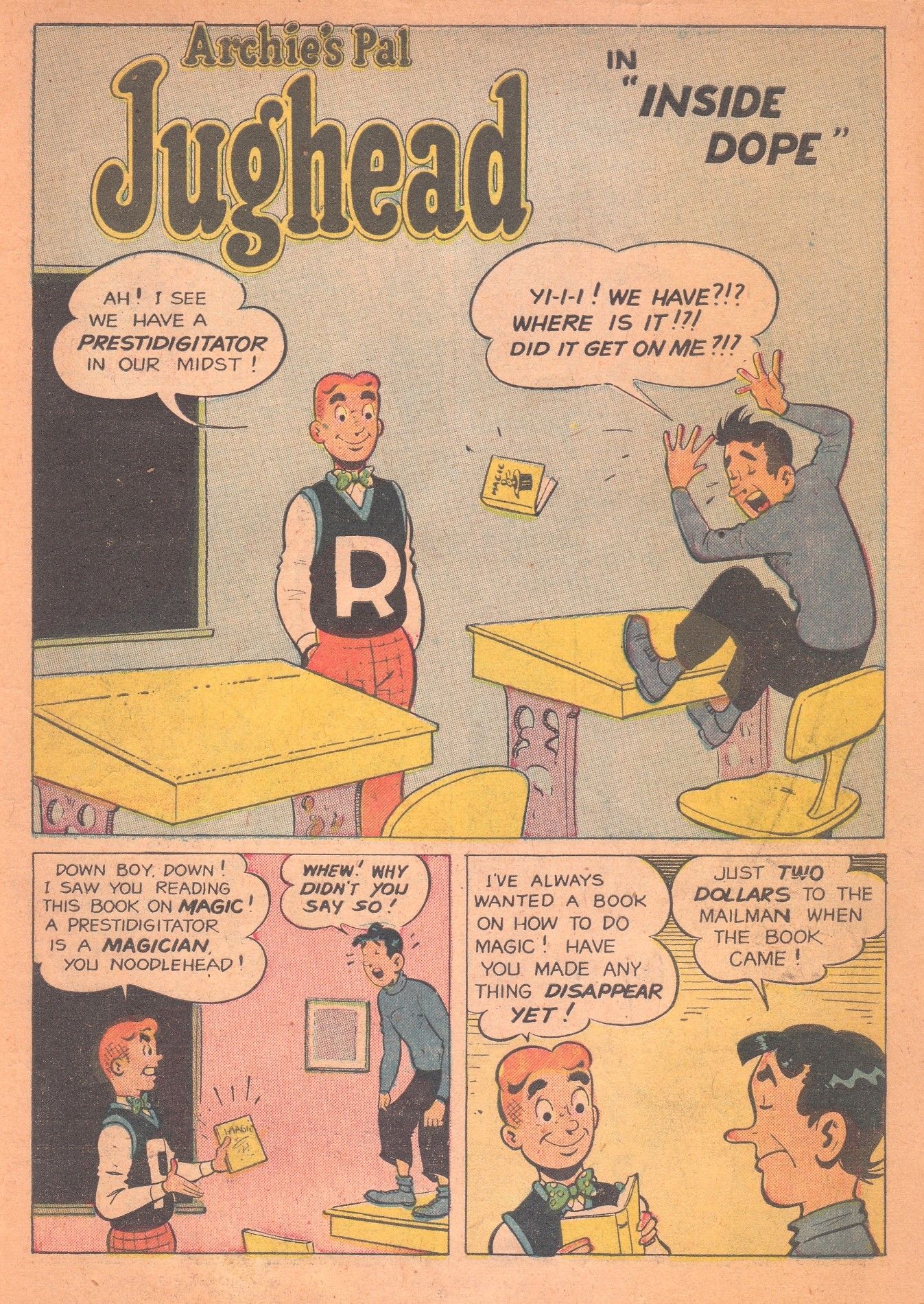 Read online Archie's Pal Jughead comic -  Issue #9 - 4