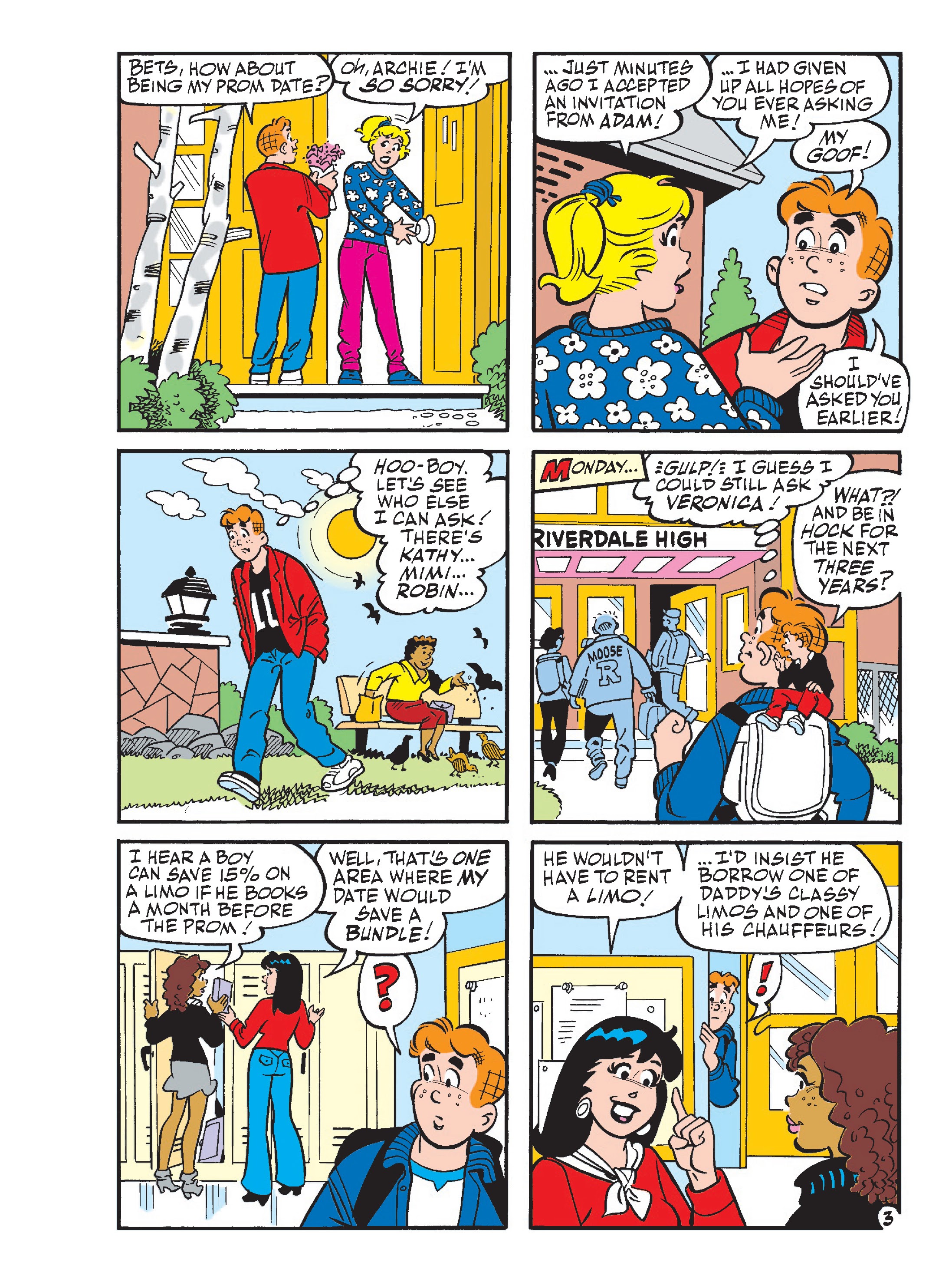 Read online Archie's Double Digest Magazine comic -  Issue #268 - 128