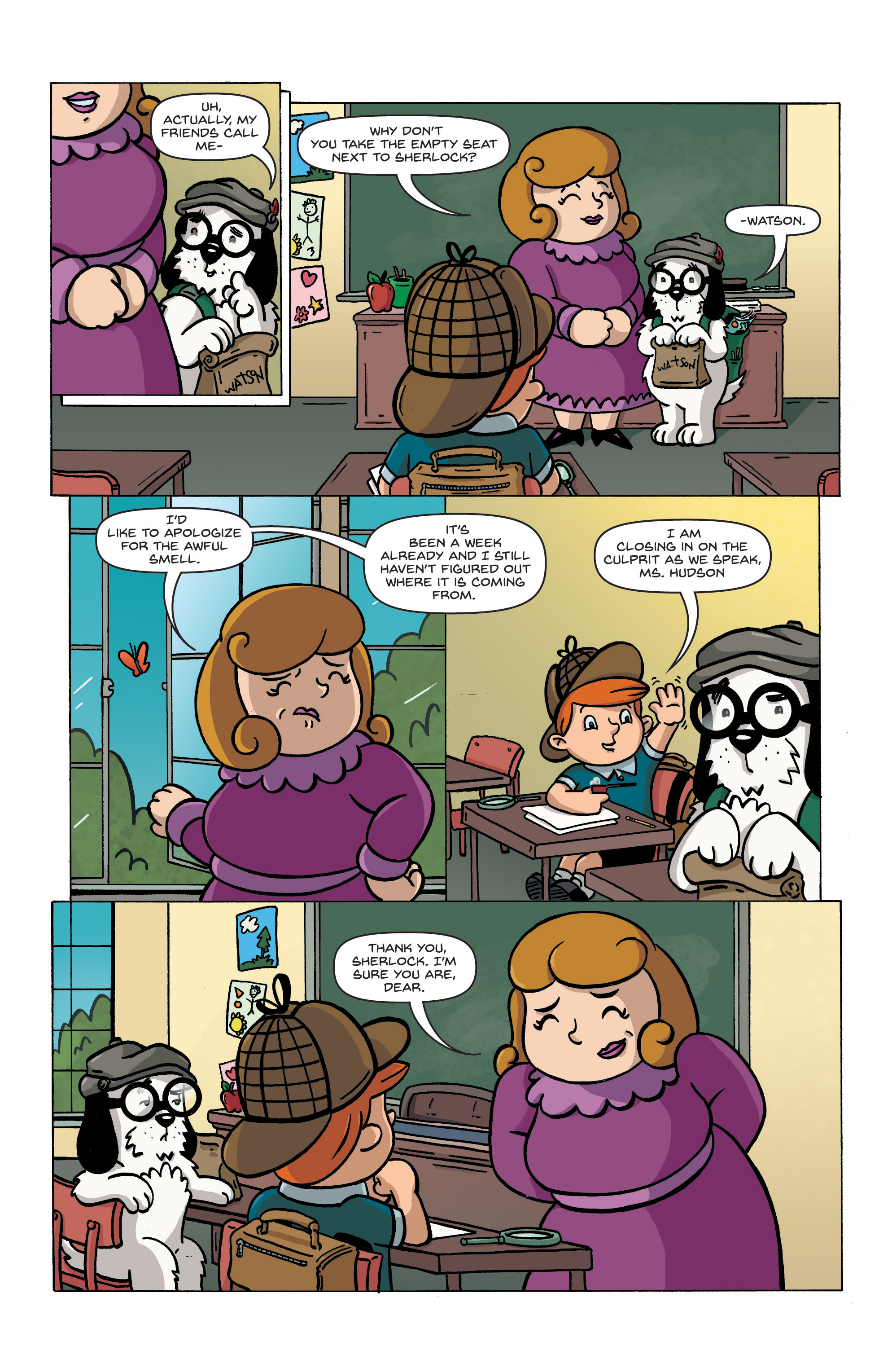 Read online Kid Sherlock comic -  Issue #1 - 5