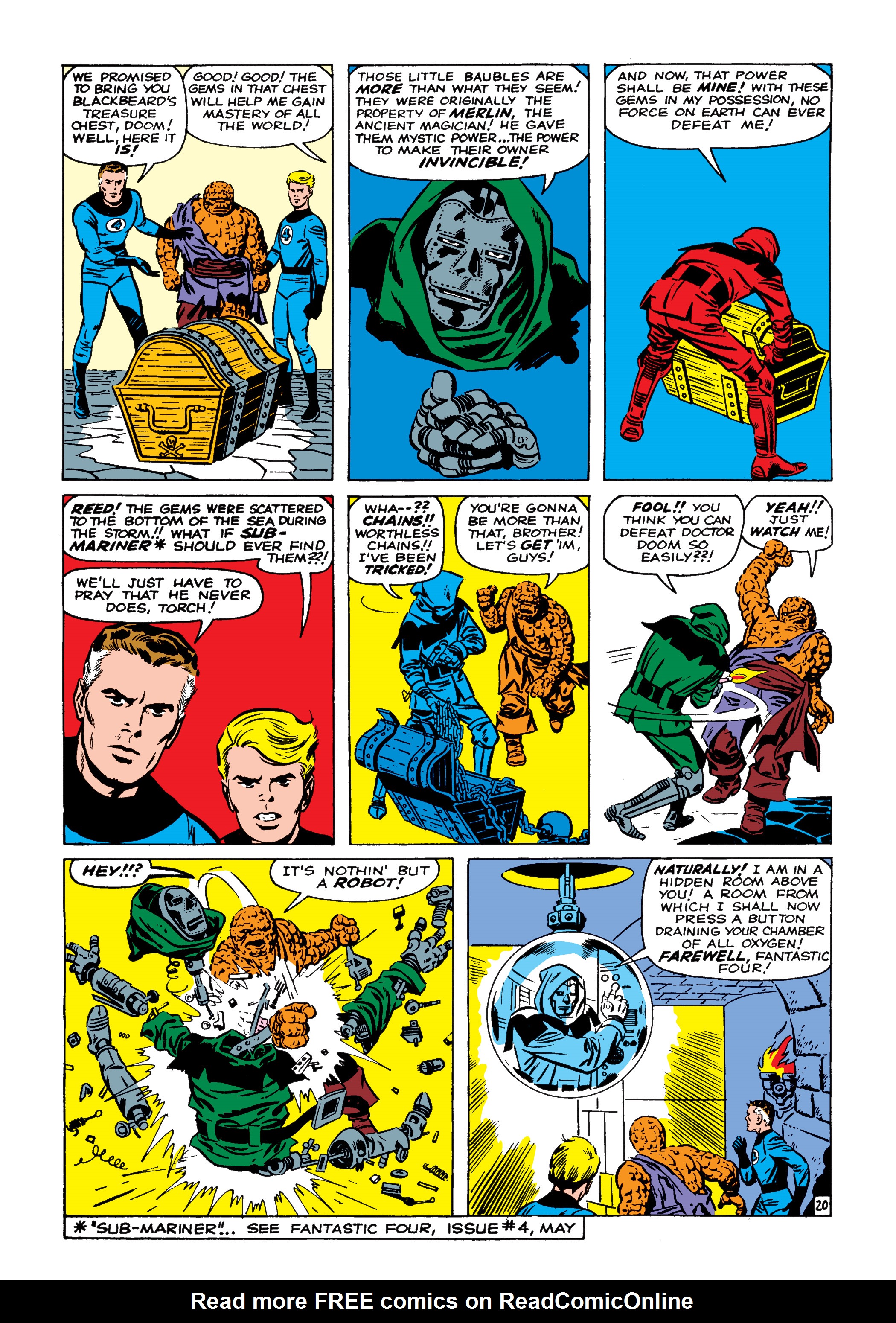 Read online Marvel Masterworks: The Fantastic Four comic -  Issue # TPB 1 (Part 2) - 28