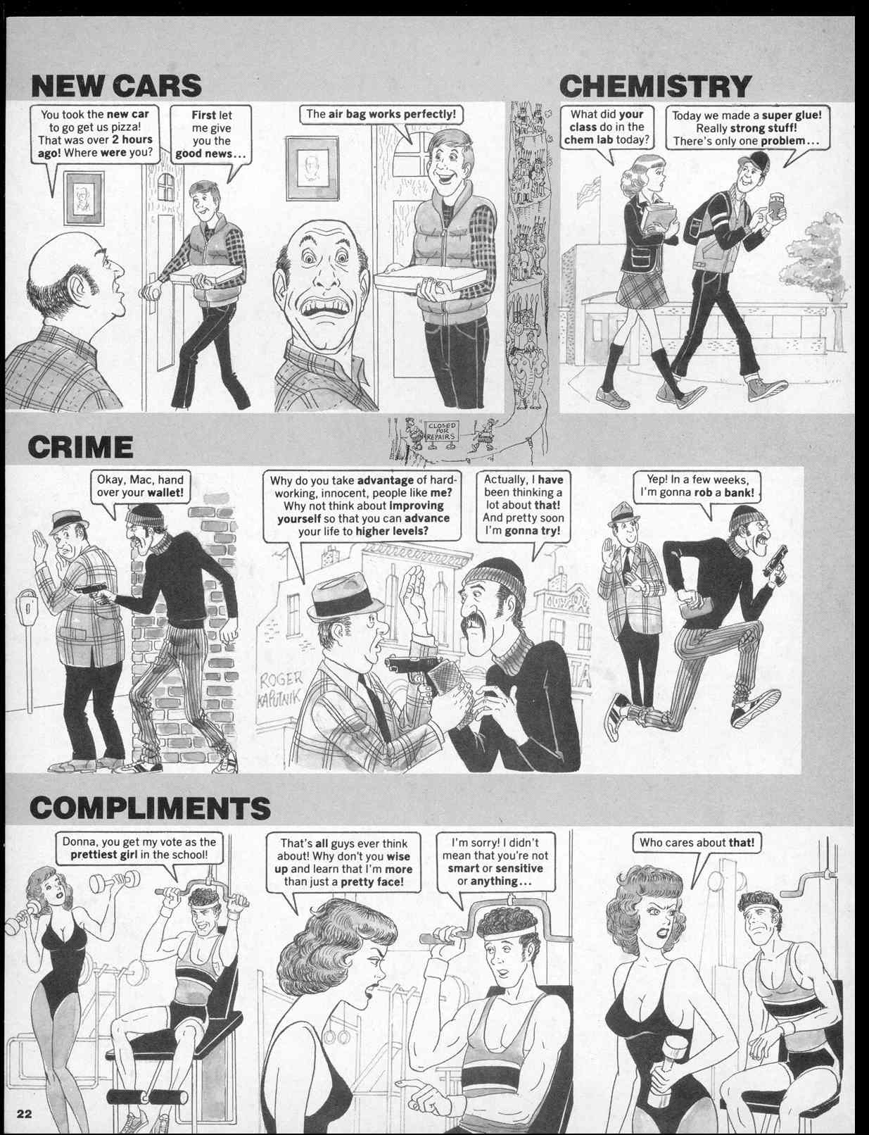 Read online MAD comic -  Issue #259 - 24