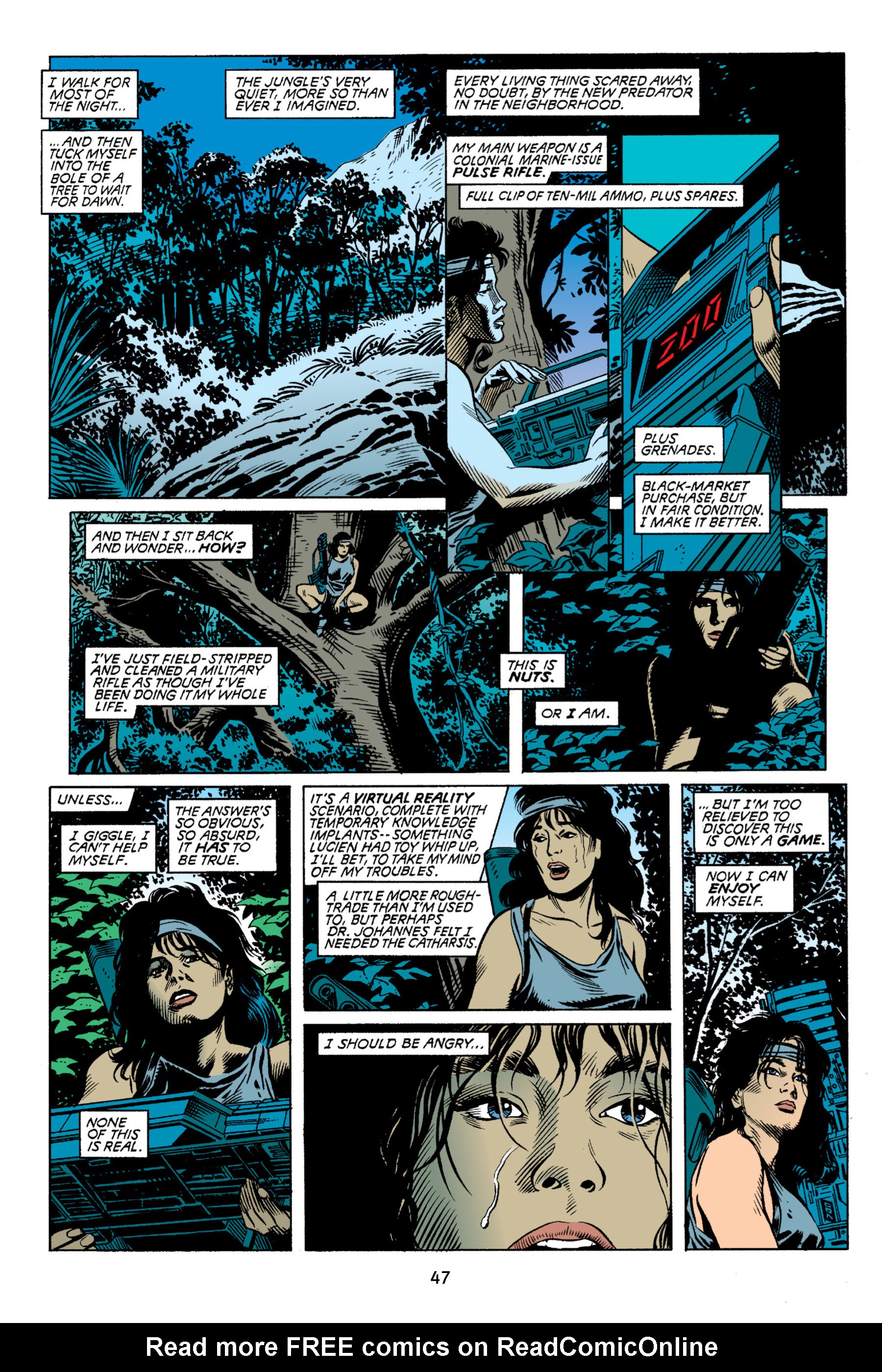 Read online Aliens vs. Predator Omnibus comic -  Issue # _TPB 2 Part 1 - 47