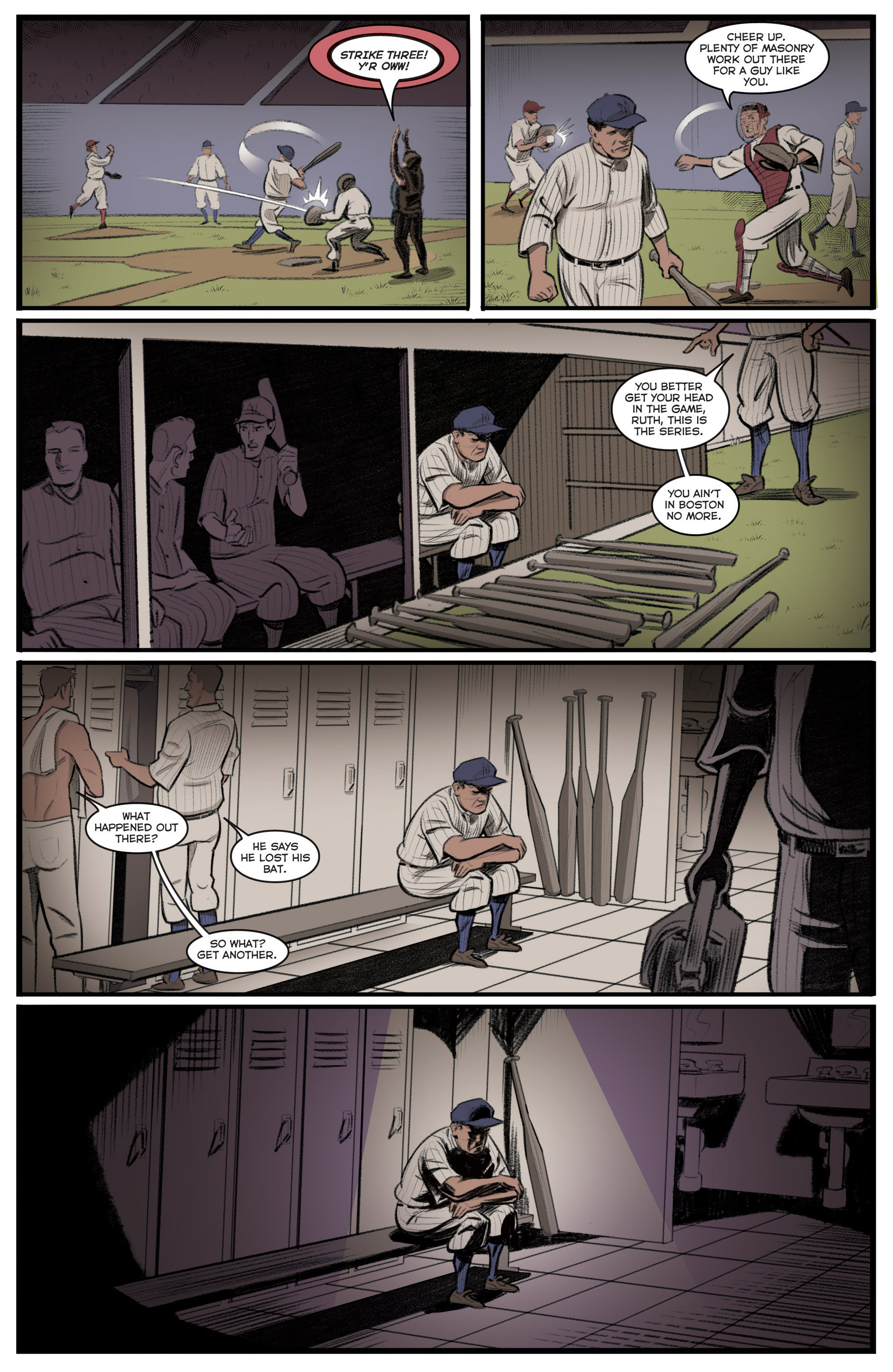 Read online Herald: Lovecraft and Tesla comic -  Issue #8 - 4