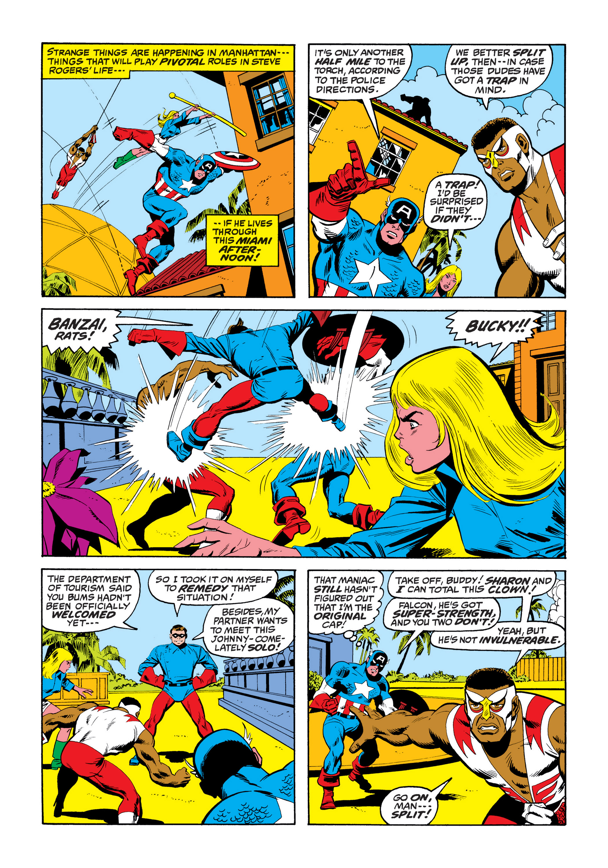 Read online Marvel Masterworks: Captain America comic -  Issue # TPB 7 (Part 2) - 68