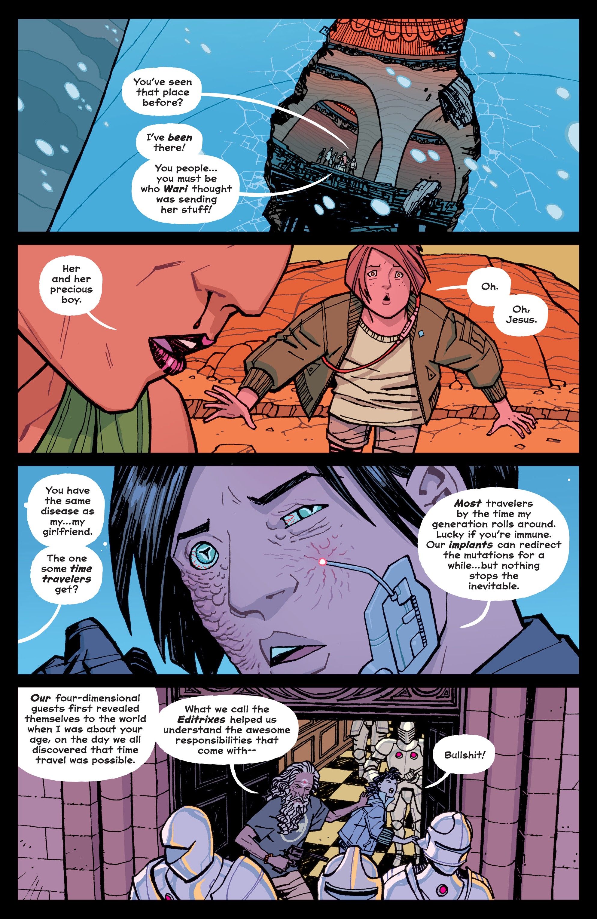 Read online Paper Girls comic -  Issue #28 - 16