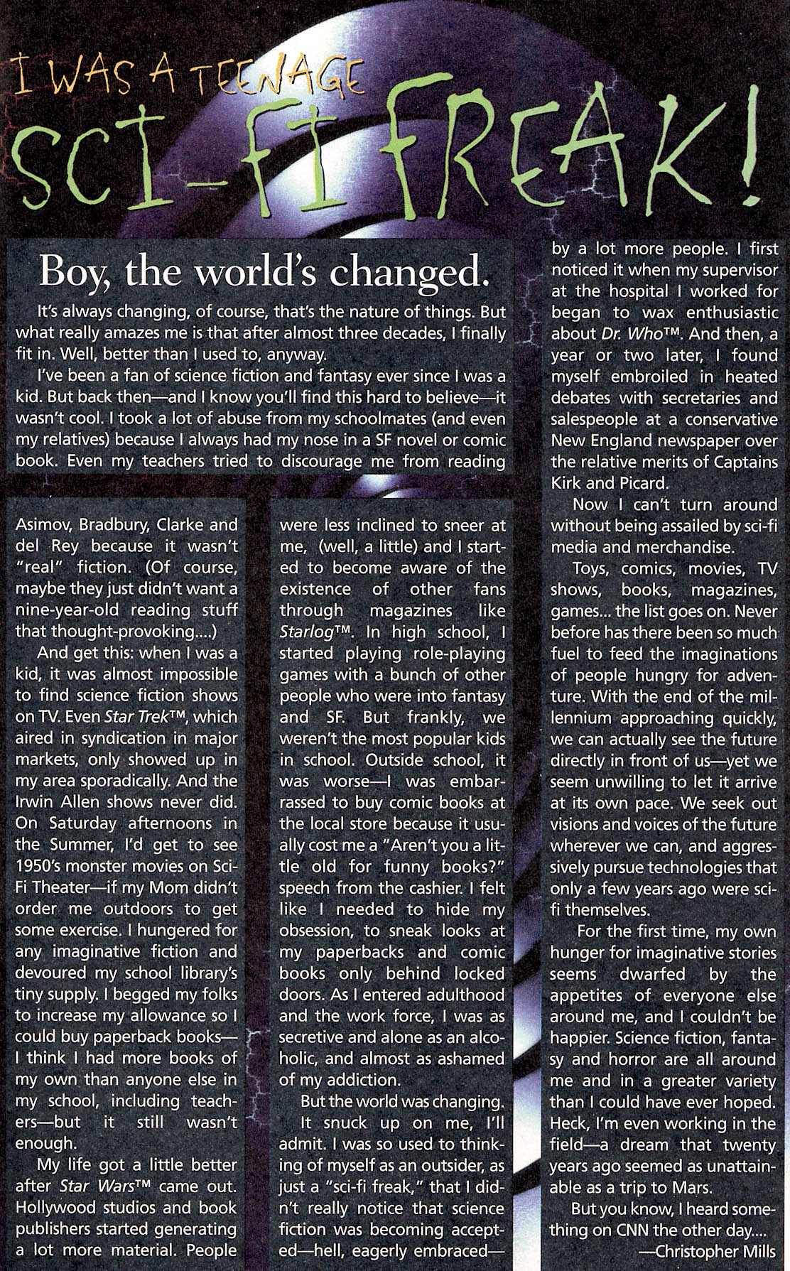 Read online Leonard Nimoy's Primortals (1996) comic -  Issue #7 - 18