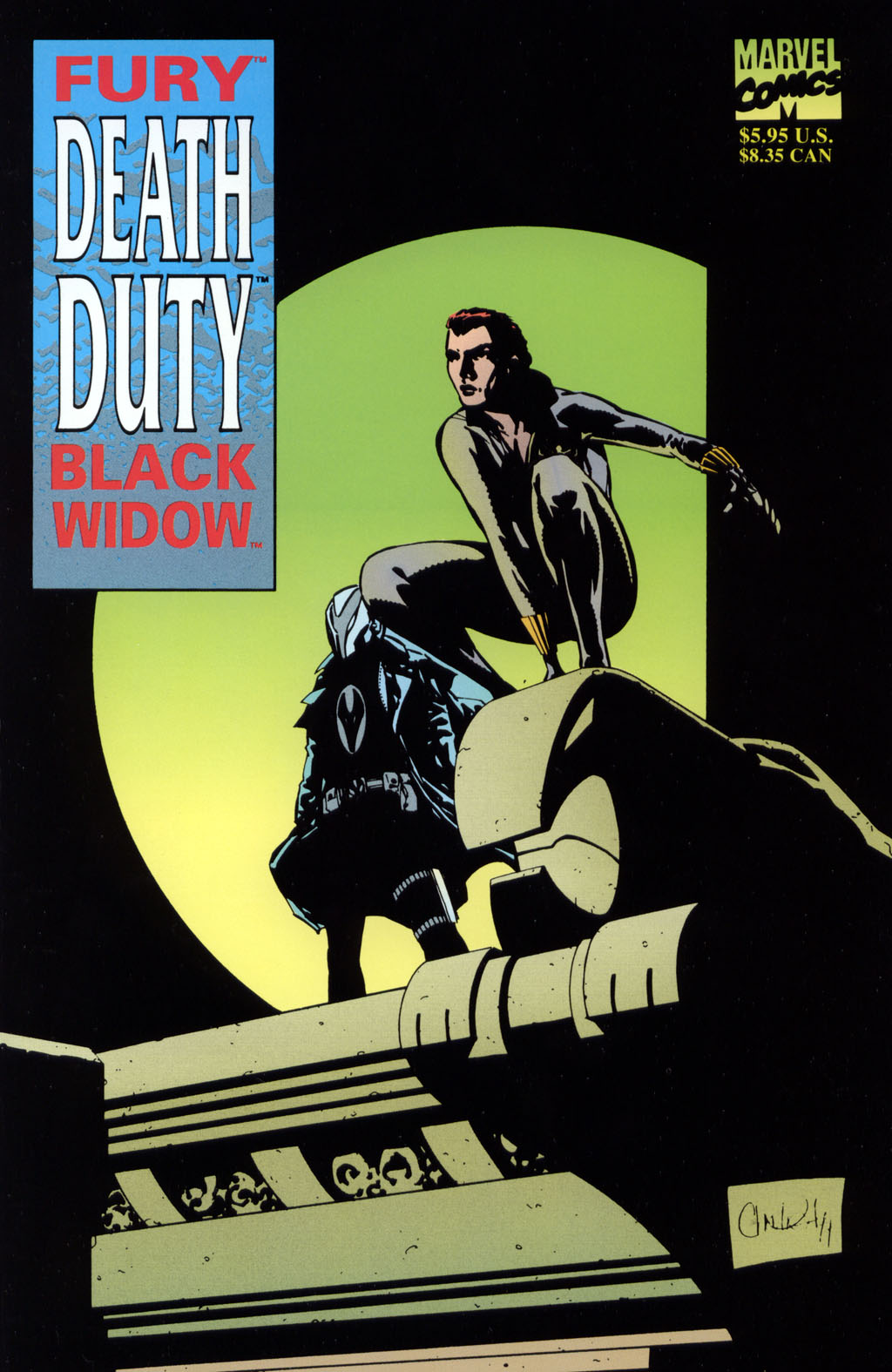Read online Fury/Black Widow: Death Duty comic -  Issue # Full - 1