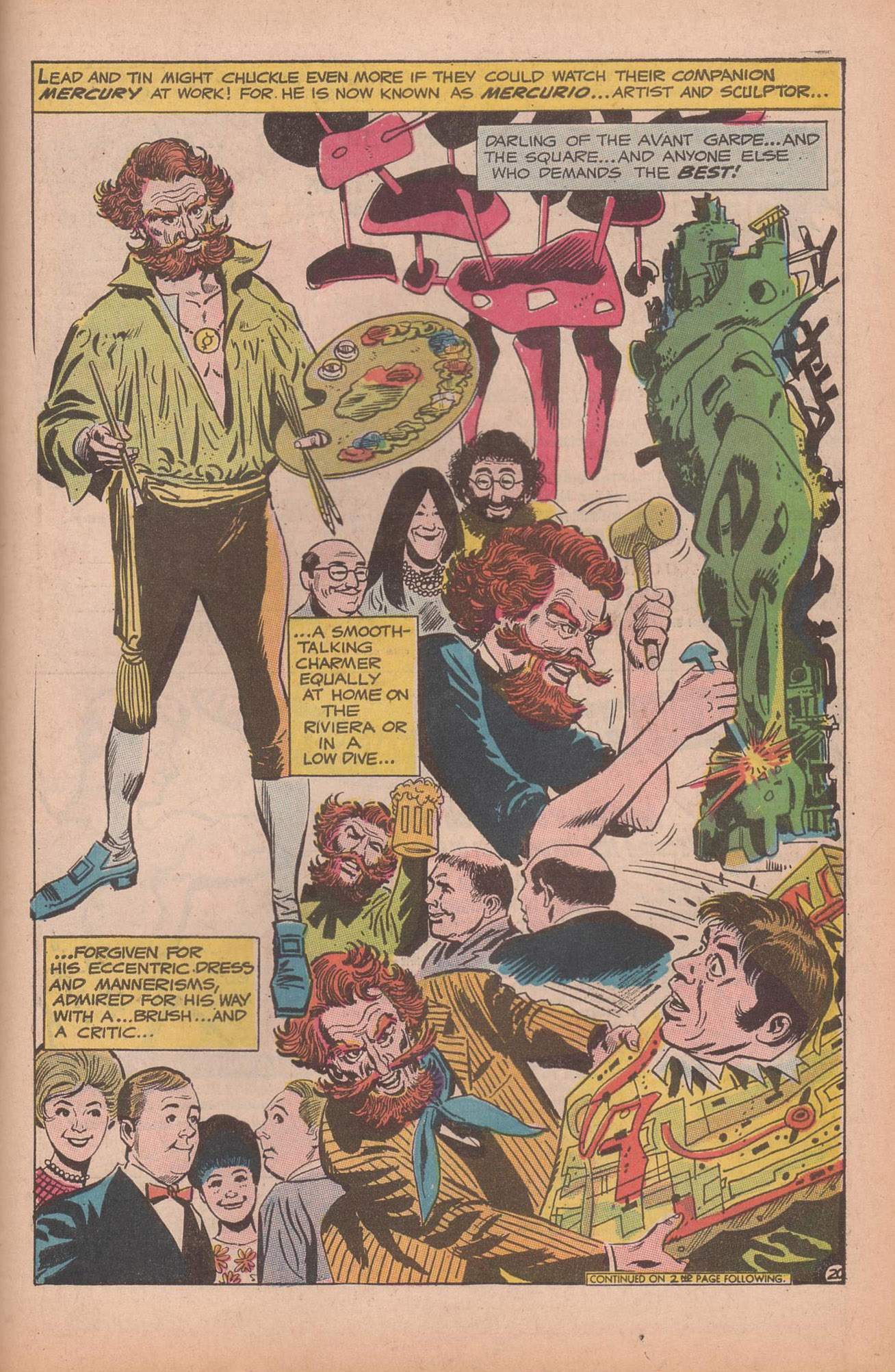 Read online Metal Men (1963) comic -  Issue #37 - 27
