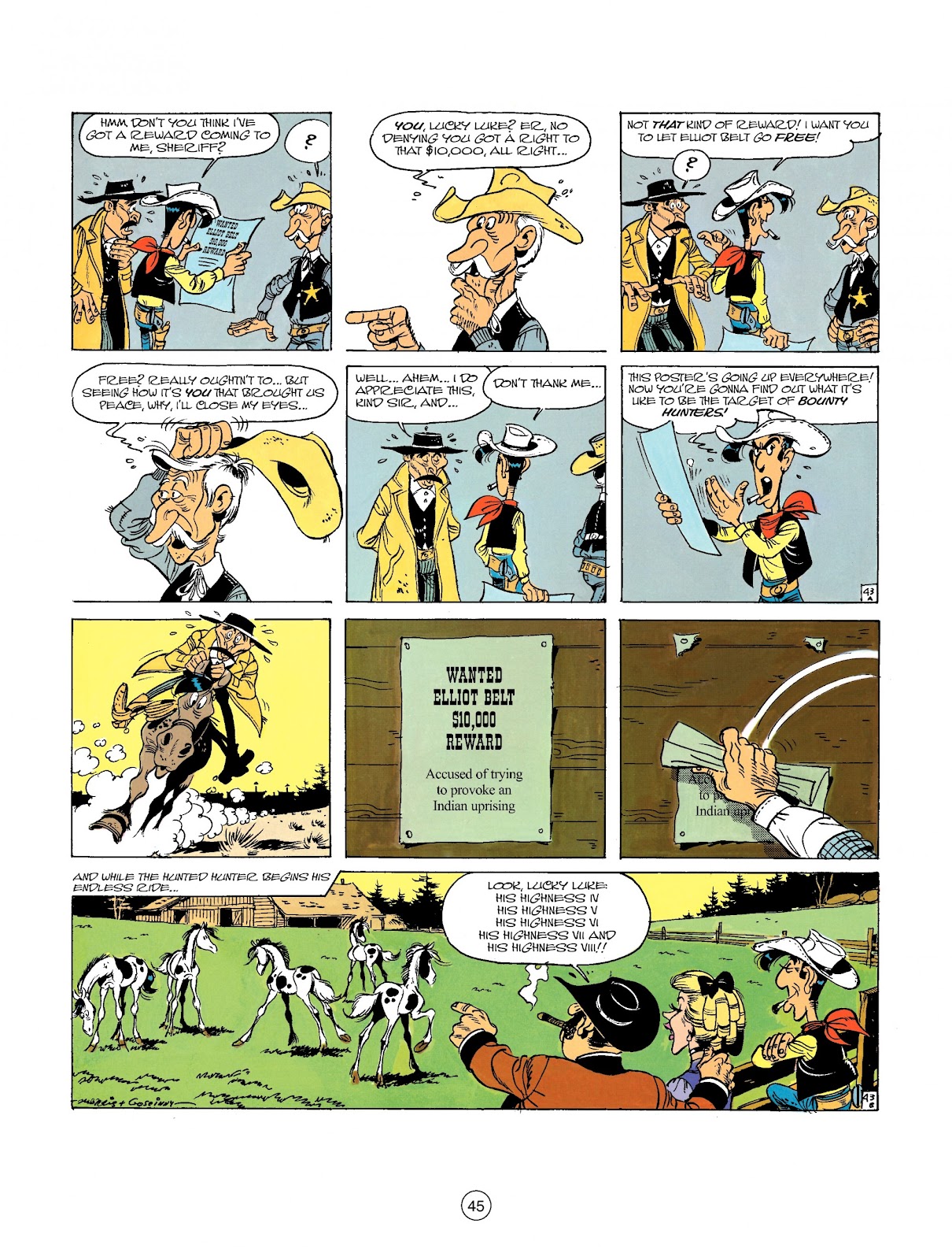 A Lucky Luke Adventure issue 26 - Page 45