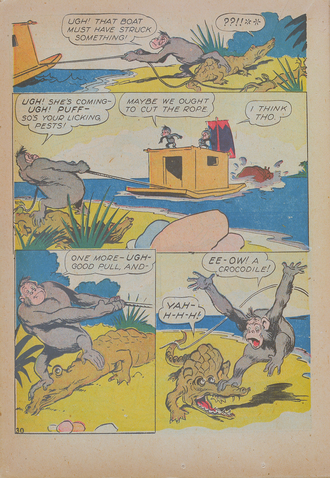 Read online Our Gang Comics comic -  Issue #4 - 32