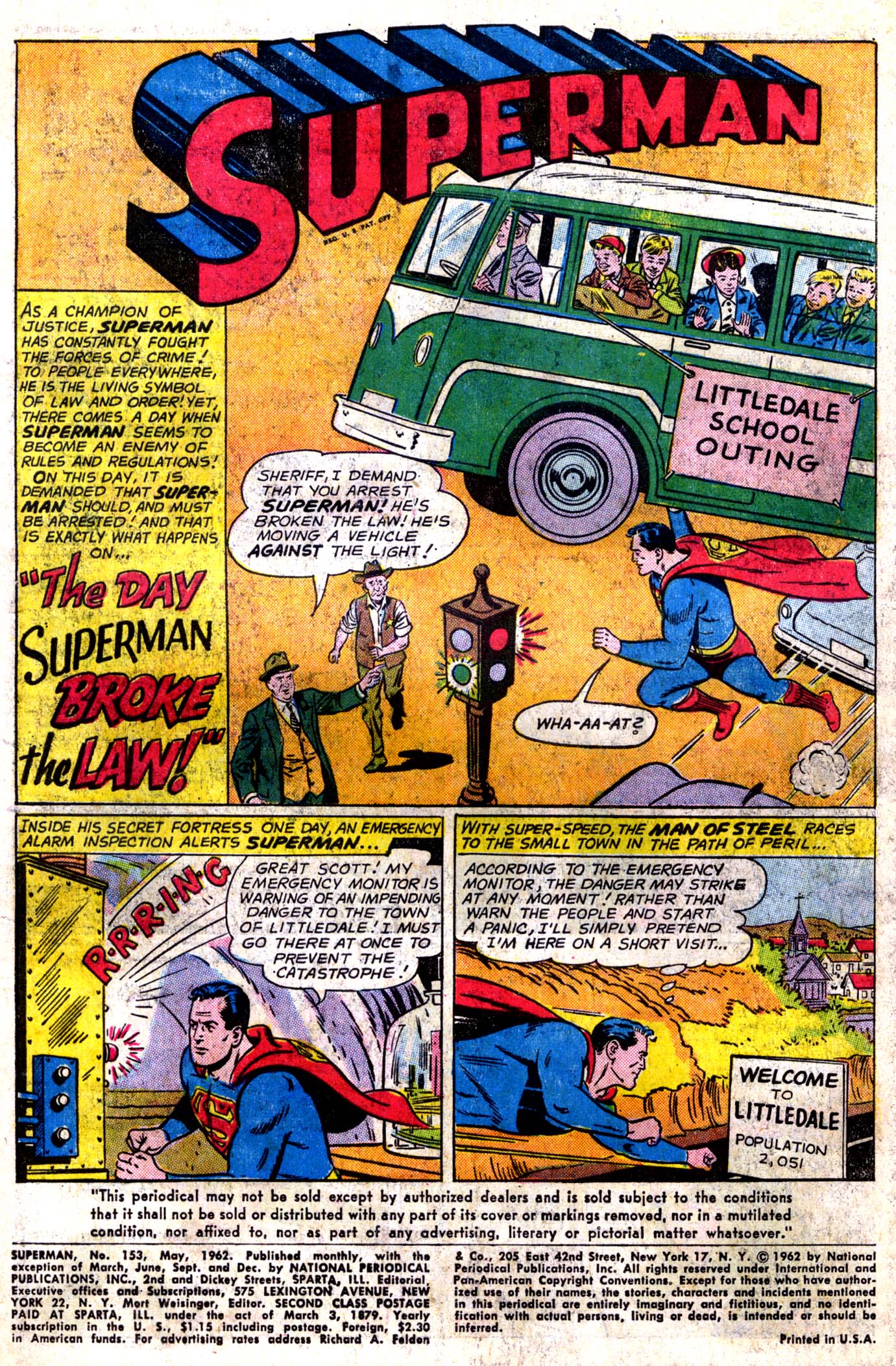 Read online Superman (1939) comic -  Issue #153 - 2