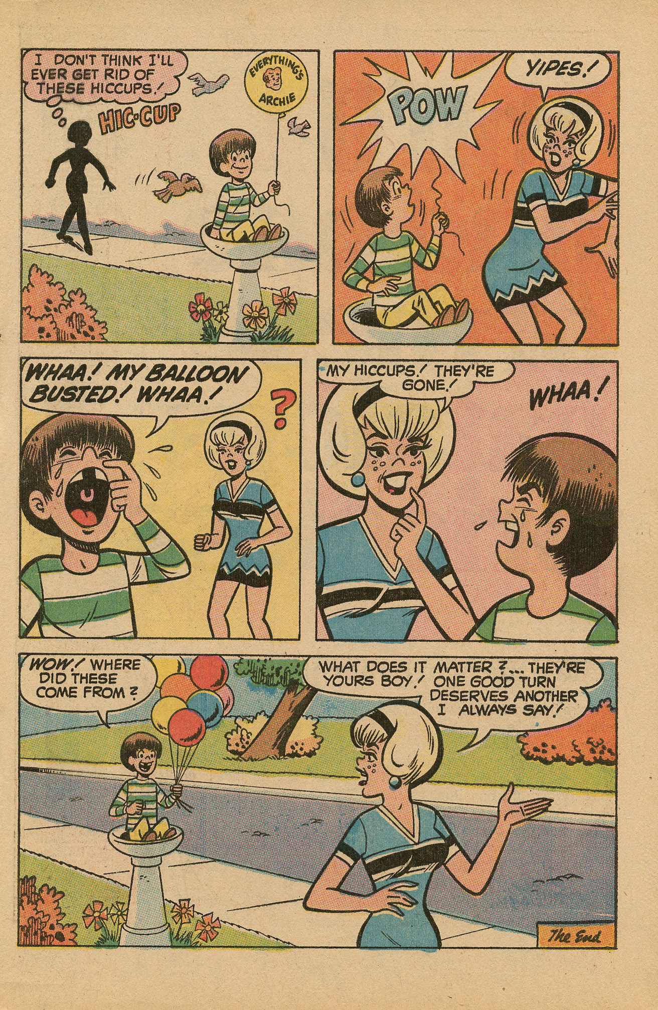 Read online Archie's TV Laugh-Out comic -  Issue #1 - 65