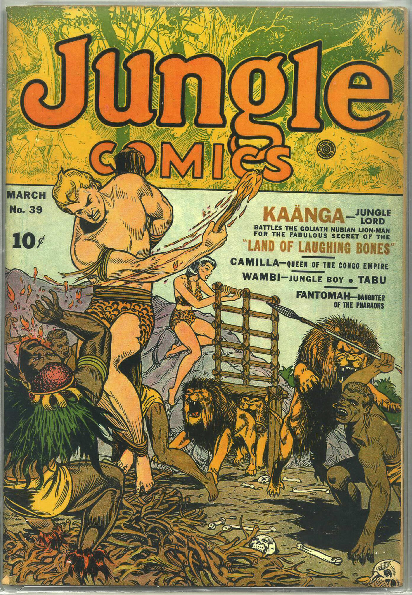 Read online Jungle Comics comic -  Issue #39 - 1