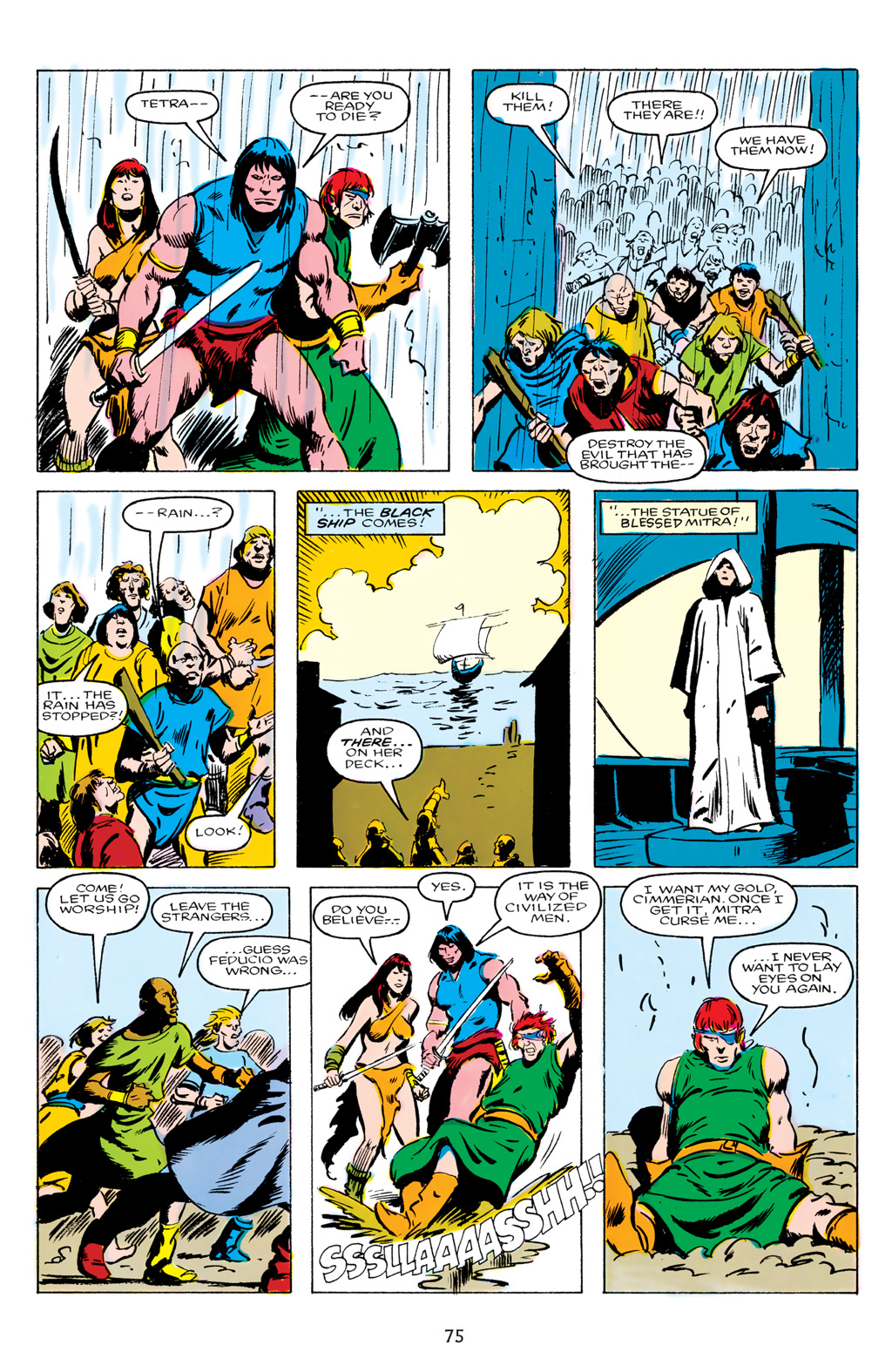 Read online The Chronicles of Conan comic -  Issue # TPB 23 (Part 1) - 76