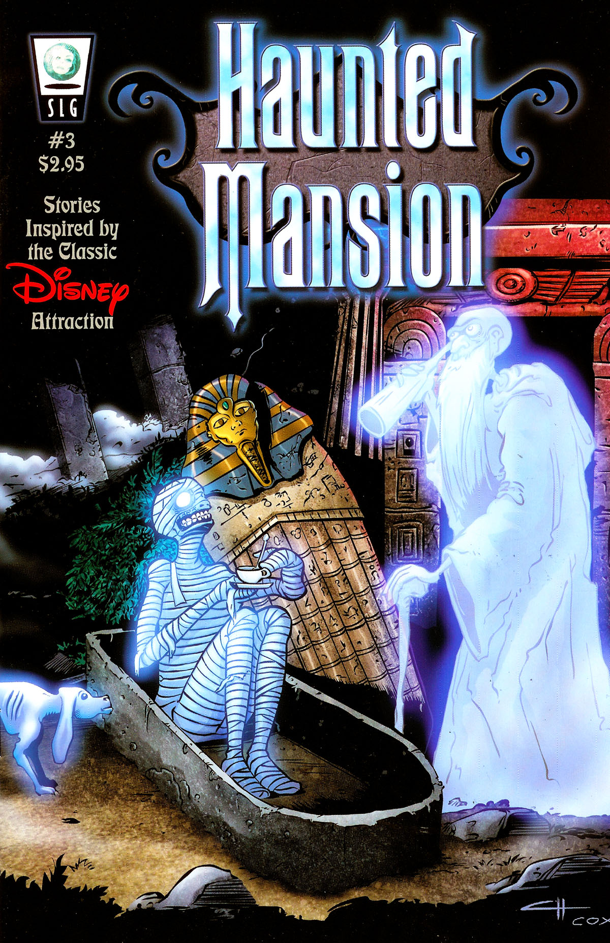 Read online Haunted Mansion comic -  Issue #3 - 1