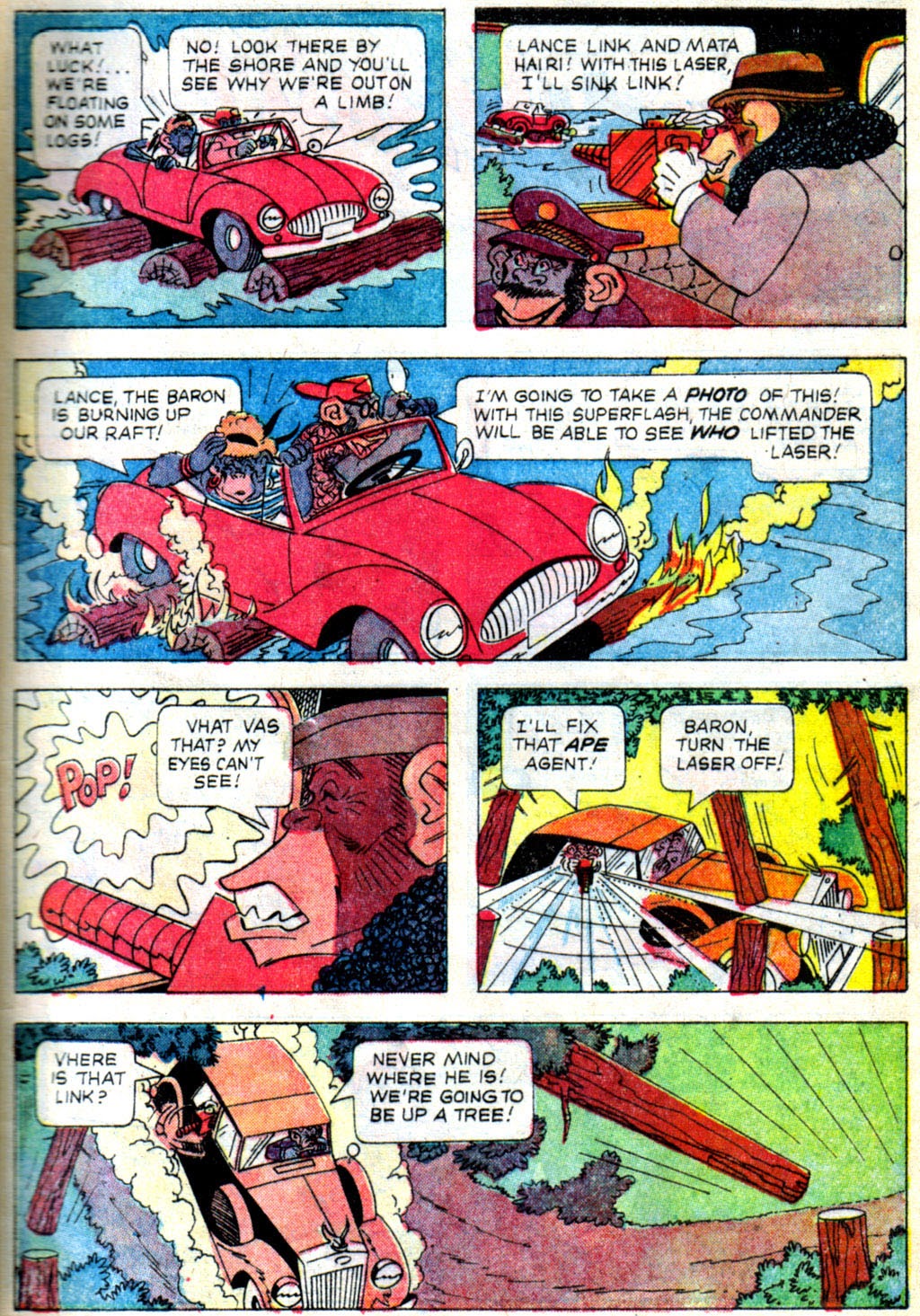 Read online Lancelot Link Secret Chimp comic -  Issue #1 - 8