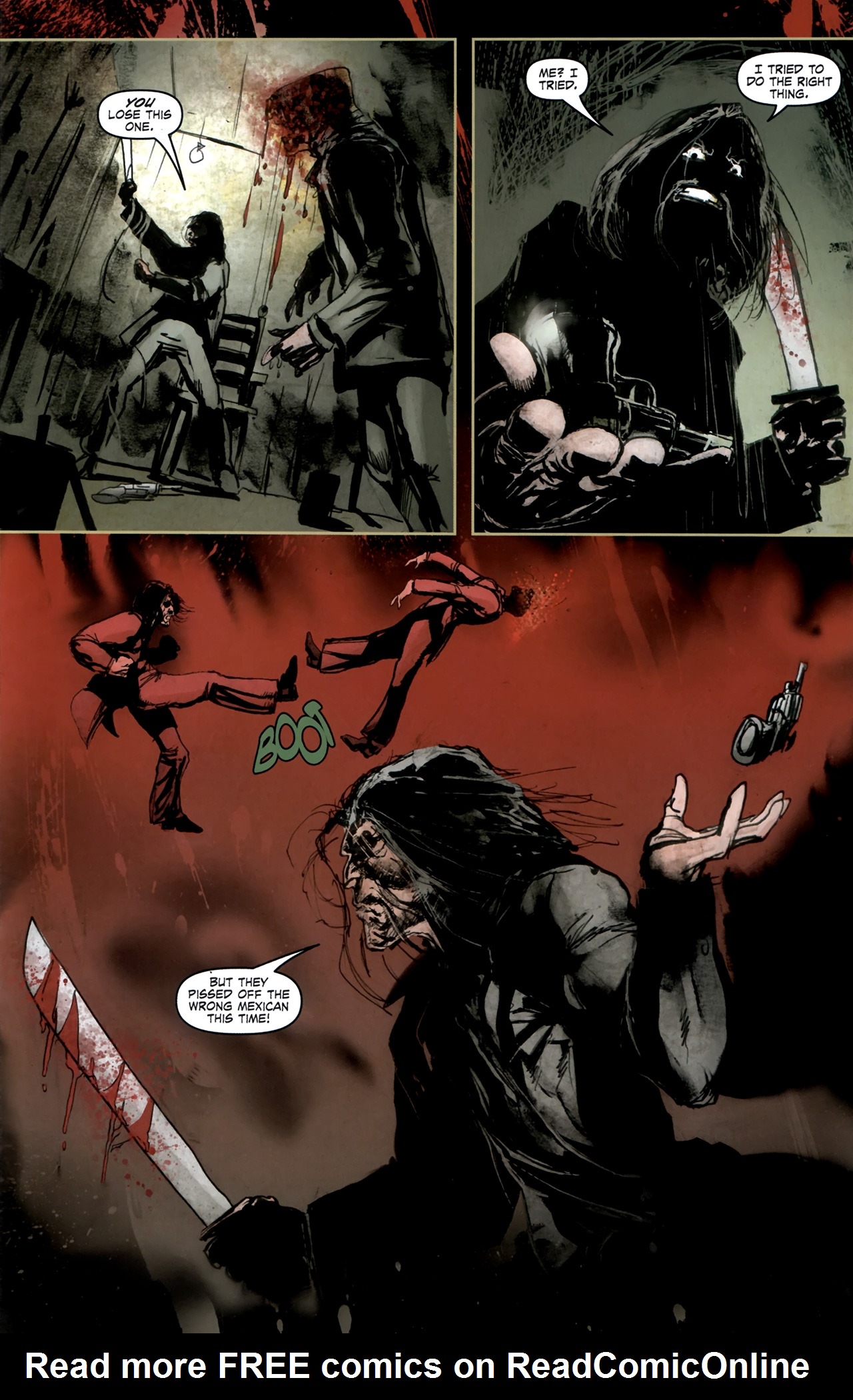 Read online Machete comic -  Issue # Full - 24