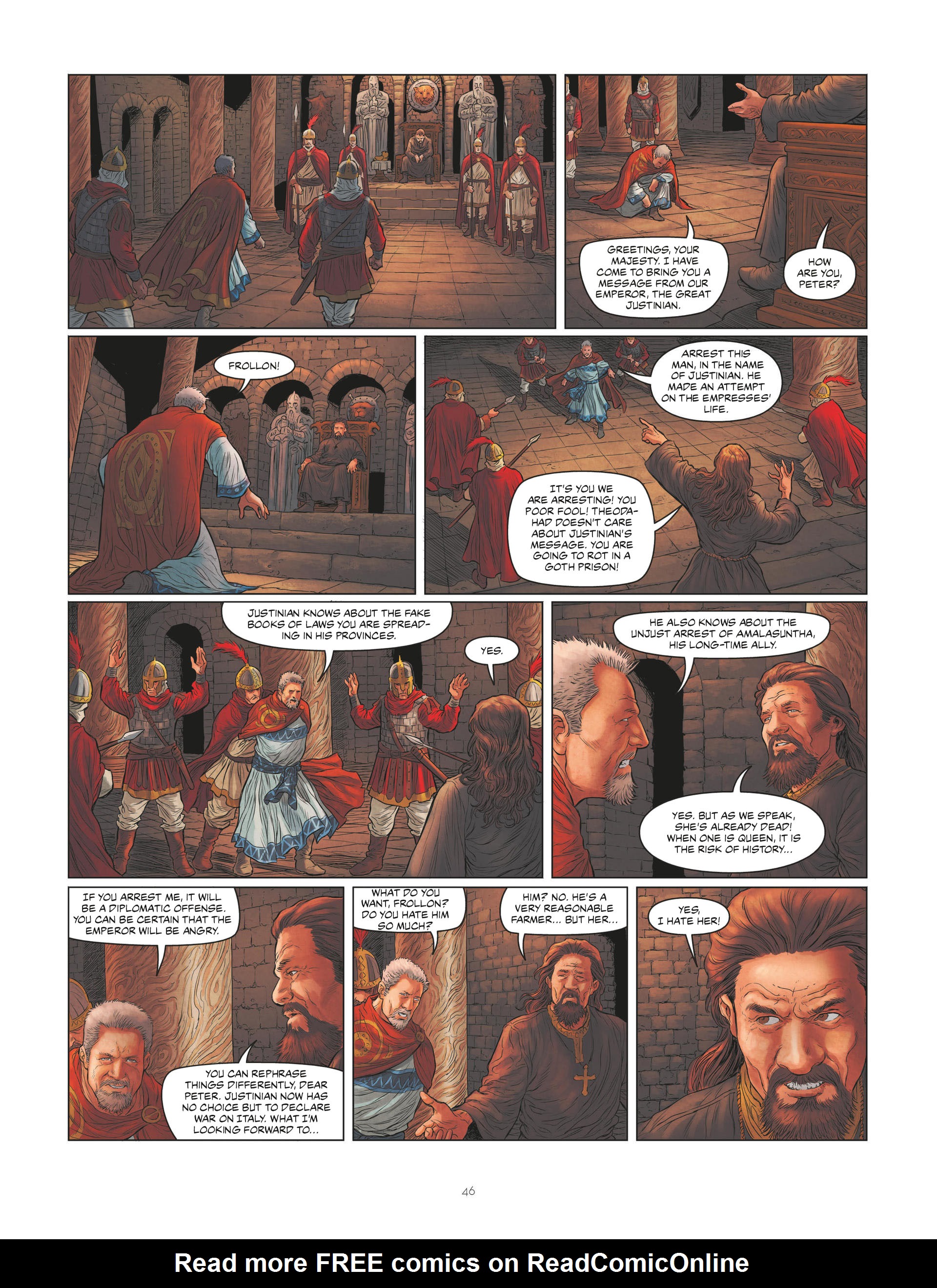 Read online Maxence comic -  Issue #3 - 45