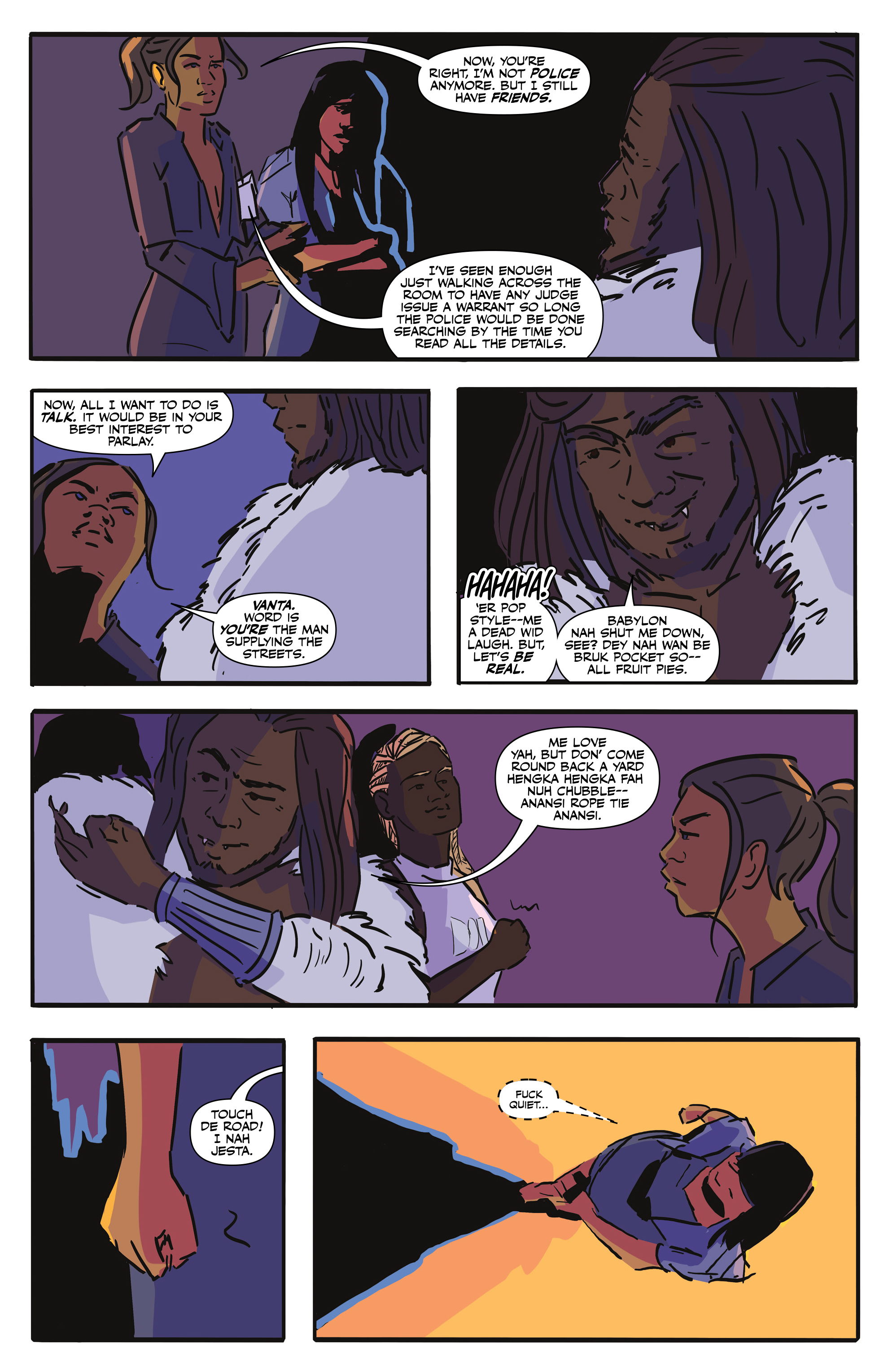 Read online Black (AF): Devil's Dye comic -  Issue #2 - 10