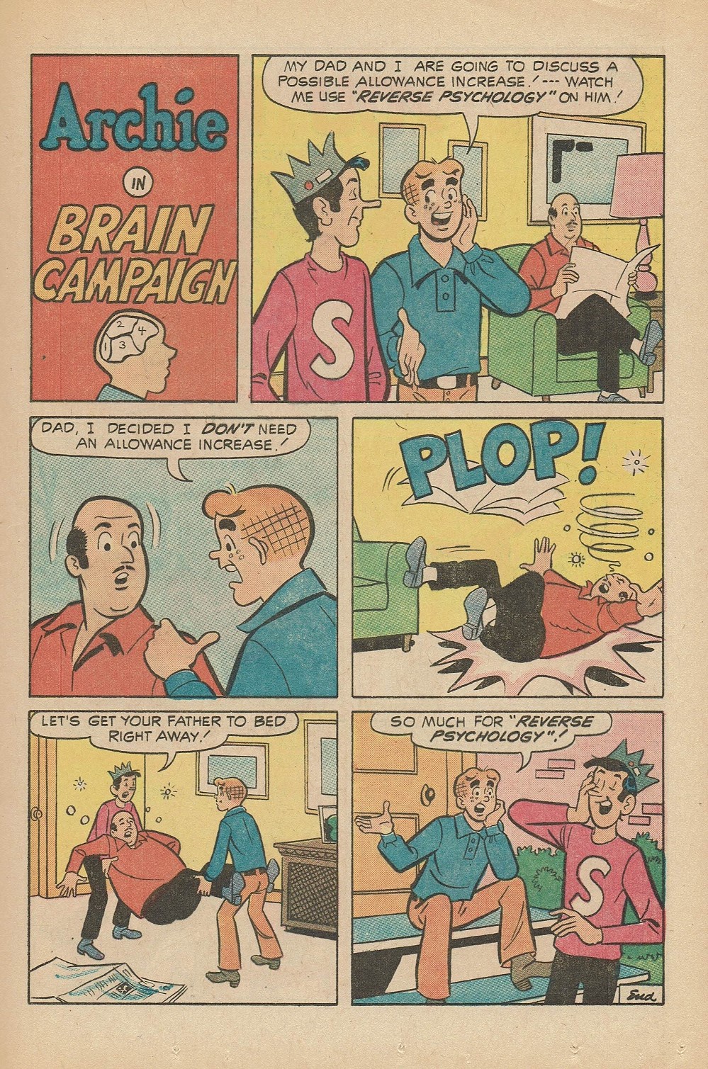 Read online Archie's Joke Book Magazine comic -  Issue #173 - 12