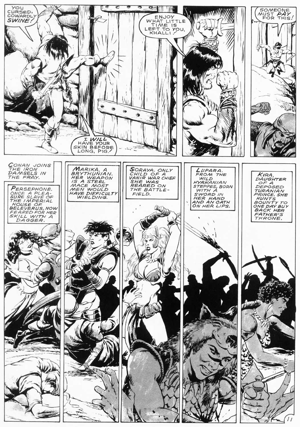 Read online The Savage Sword Of Conan comic -  Issue #154 - 14