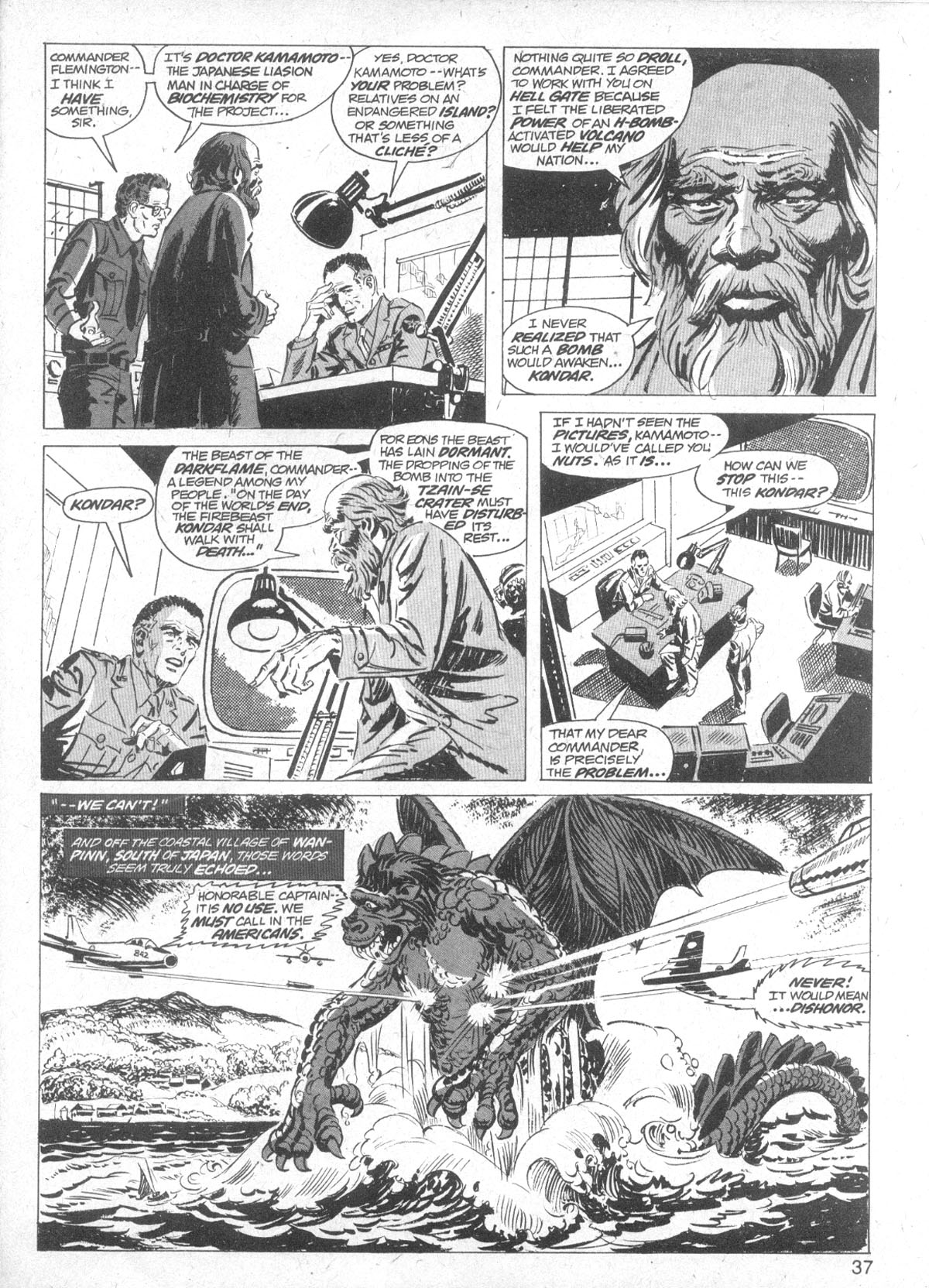 Read online Monsters Unleashed (1973) comic -  Issue #6 - 35