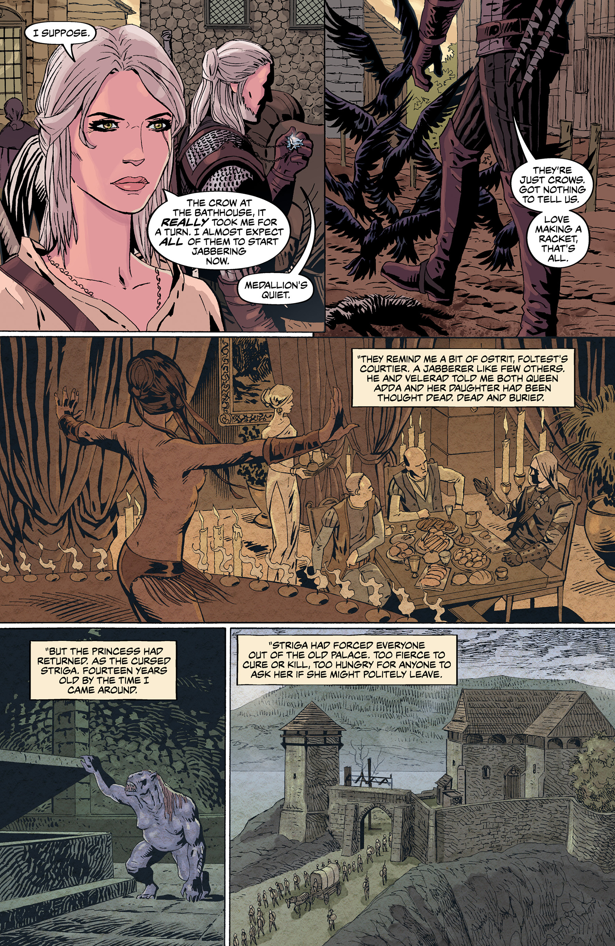 Read online The Witcher: Curse of Crows comic -  Issue #2 - 8