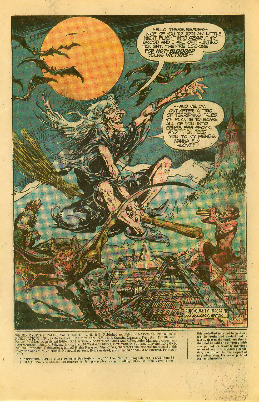 Read online Weird Mystery Tales comic -  Issue #17 - 4