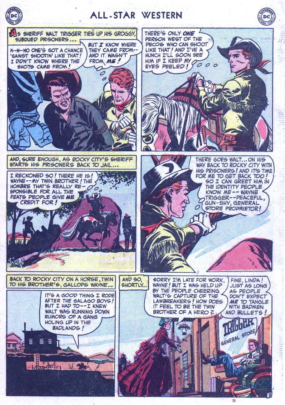 Read online All-Star Western (1951) comic -  Issue #59 - 5