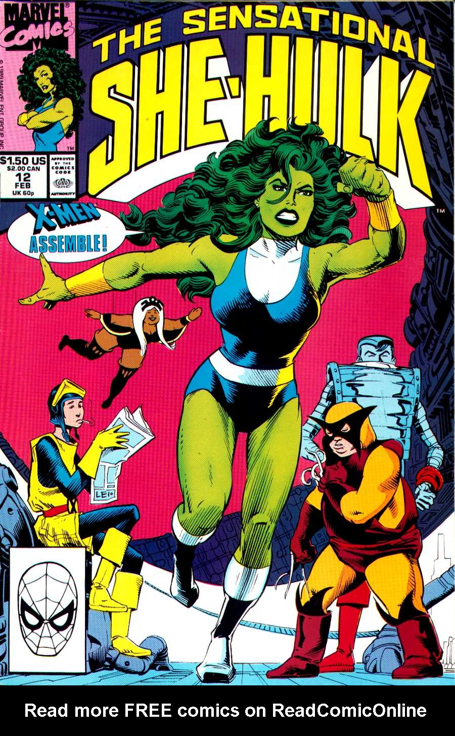 Read online The Sensational She-Hulk comic -  Issue #12 - 1