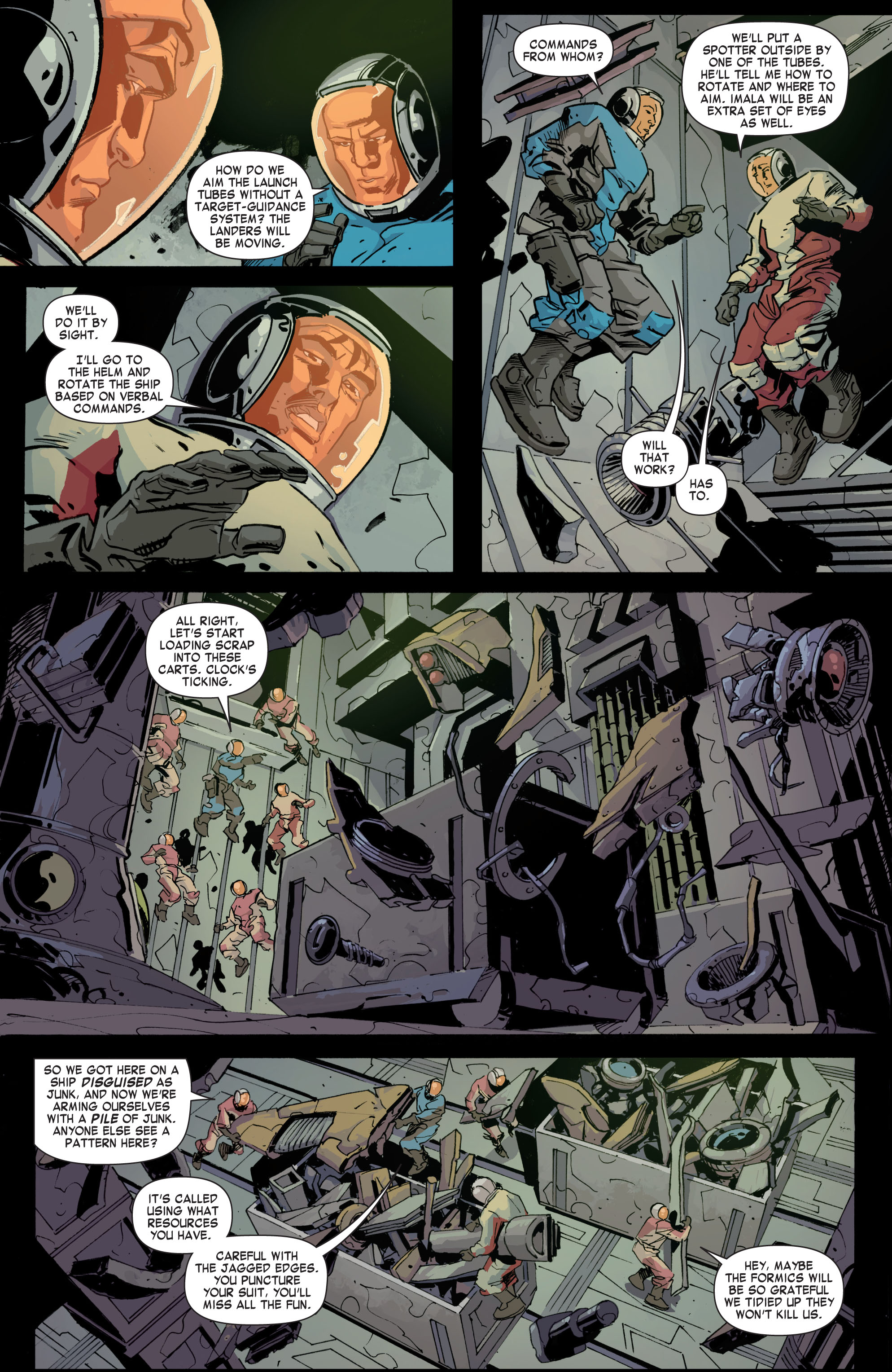 Read online Formic Wars: Silent Strike comic -  Issue #4 - 11