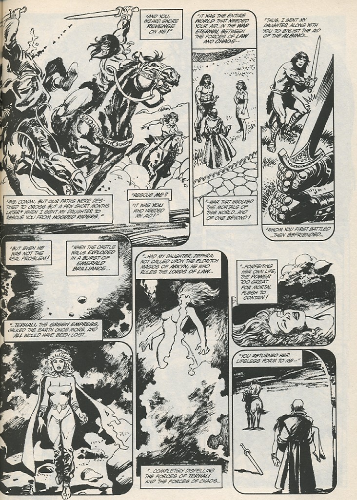 Read online The Savage Sword Of Conan comic -  Issue #189 - 23