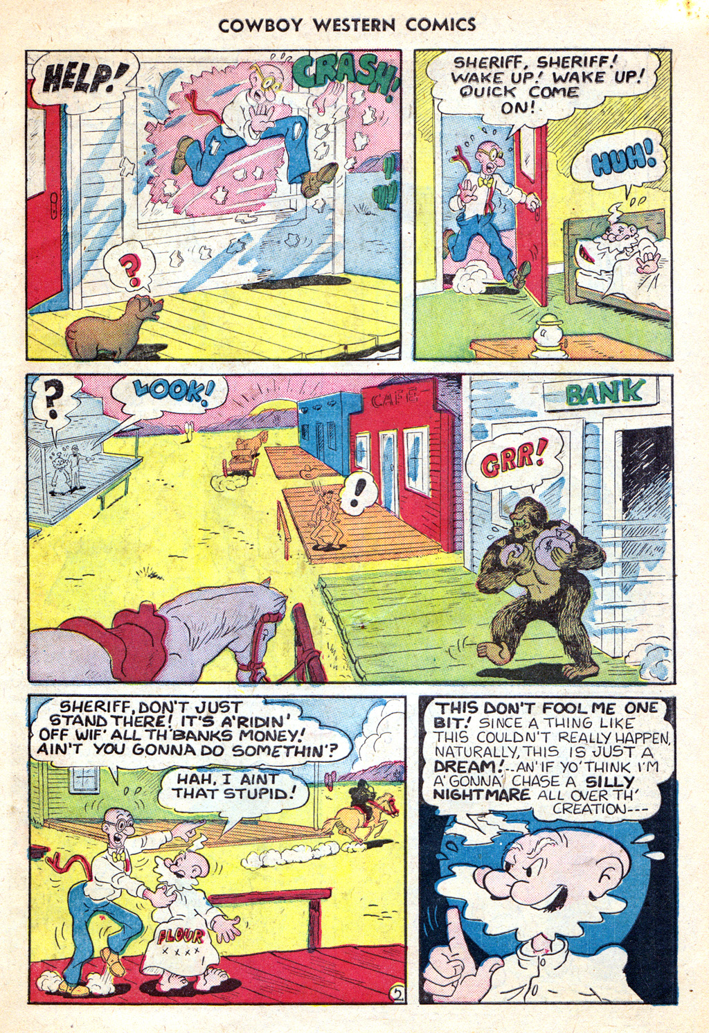 Read online Cowboy Western Comics (1948) comic -  Issue #33 - 27