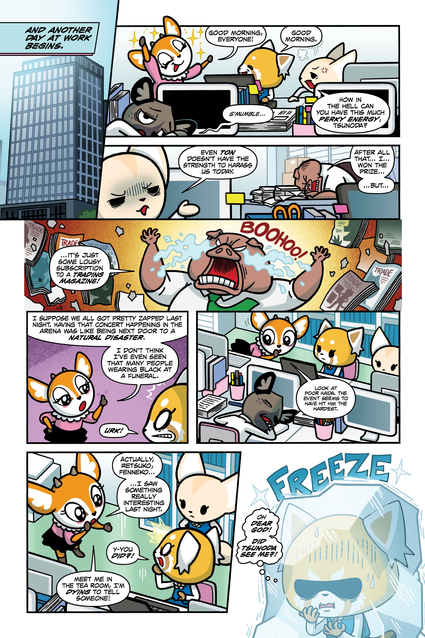 Read online Aggretsuko: Little Rei of Sunshine comic -  Issue # TPB - 39