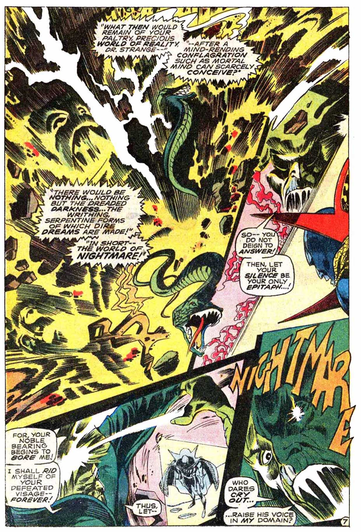 Read online Doctor Strange (1968) comic -  Issue #182 - 7