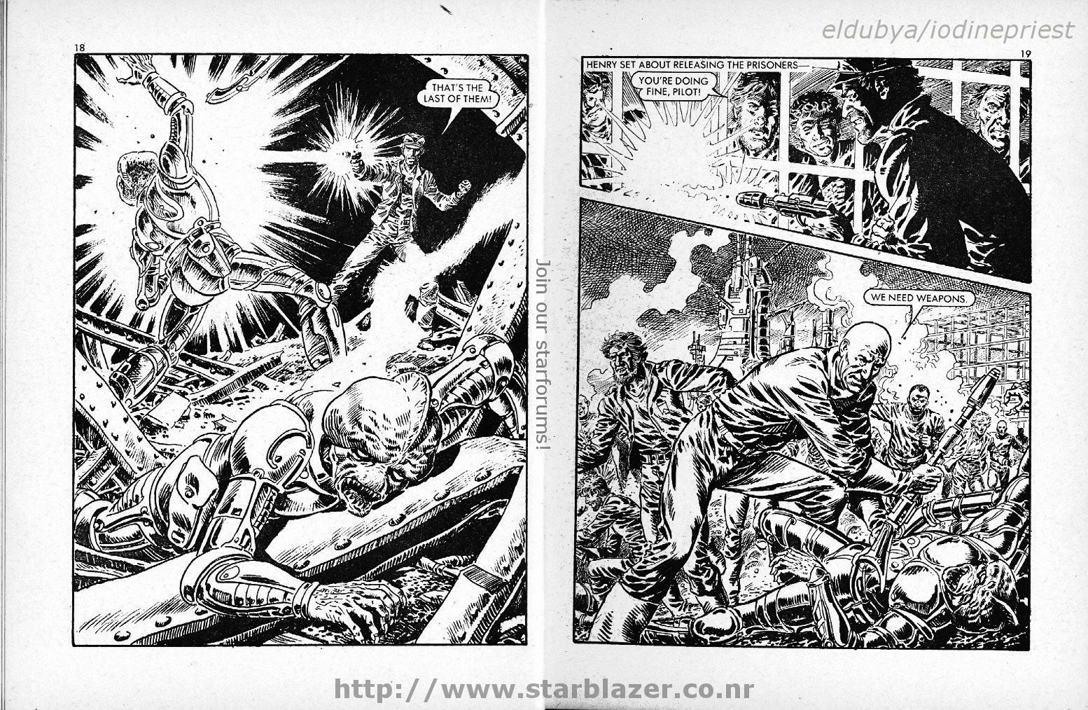 Read online Starblazer comic -  Issue #122 - 11