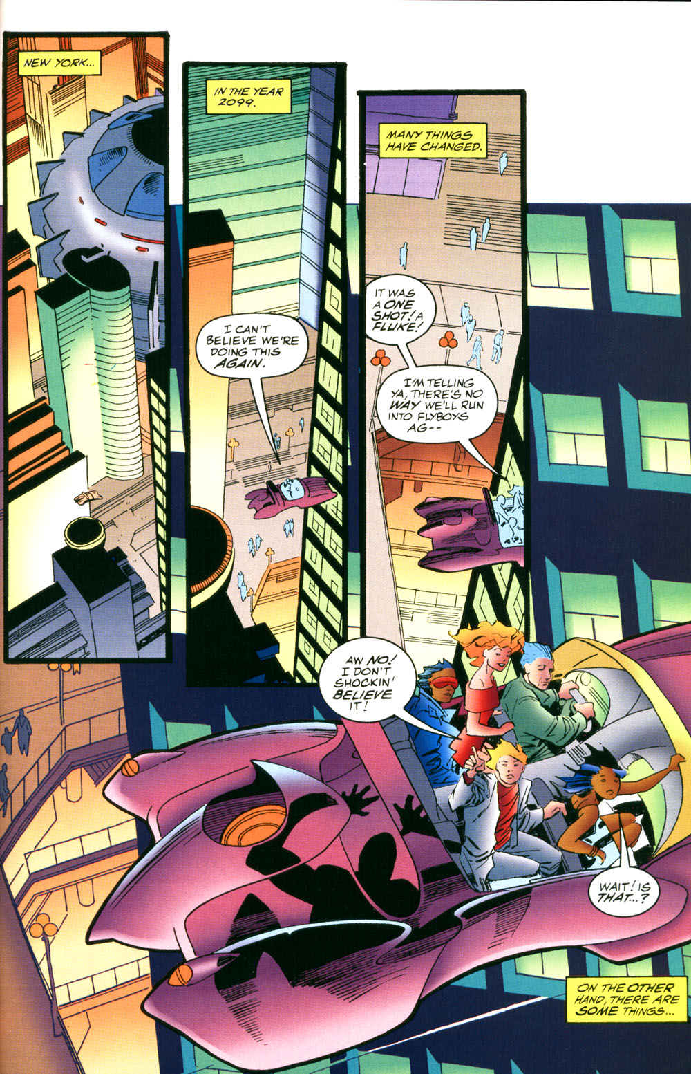 Read online Spider-Man 2099 Meets Spider-Man comic -  Issue # Full - 4