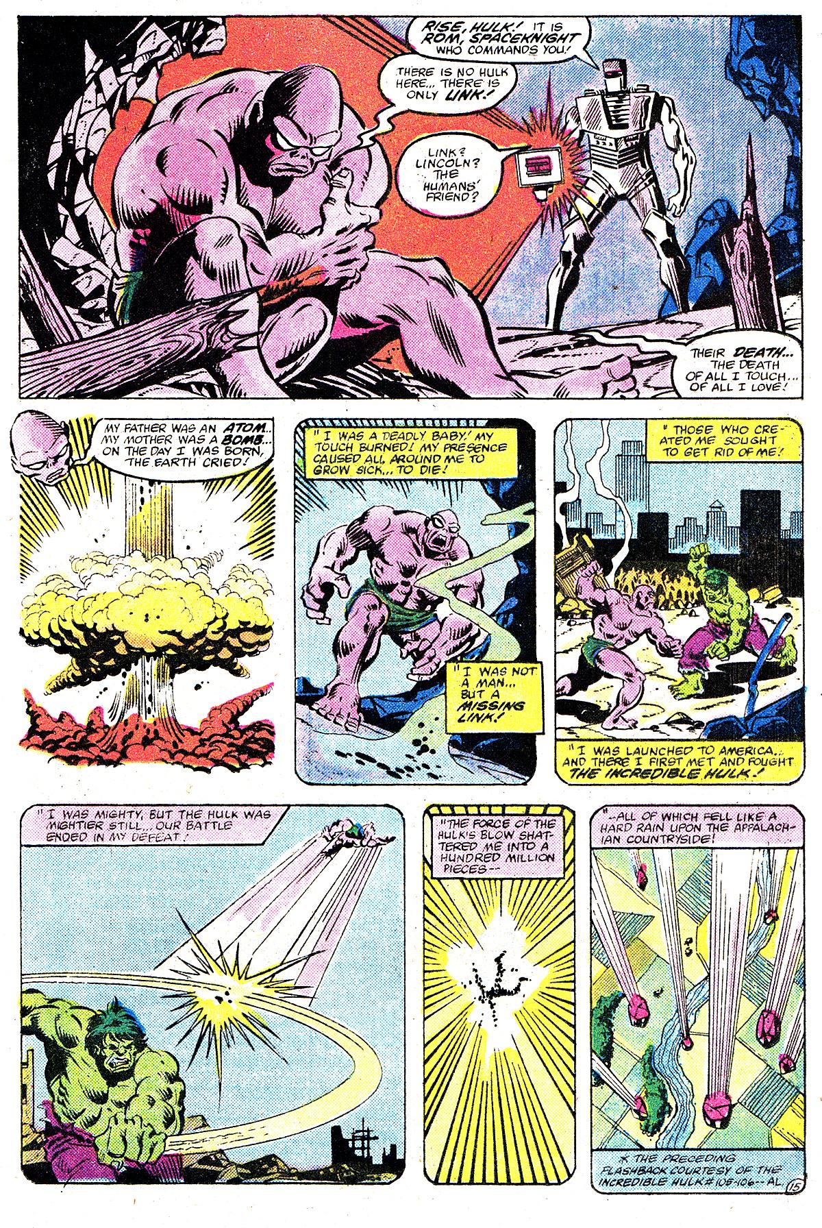 Read online ROM (1979) comic -  Issue #29 - 16