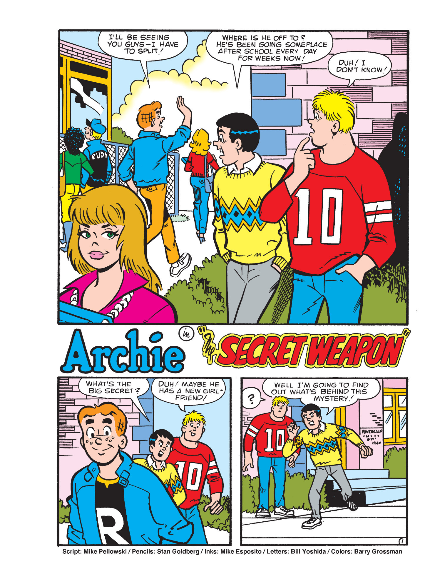 Read online Archie's Funhouse Double Digest comic -  Issue #14 - 116