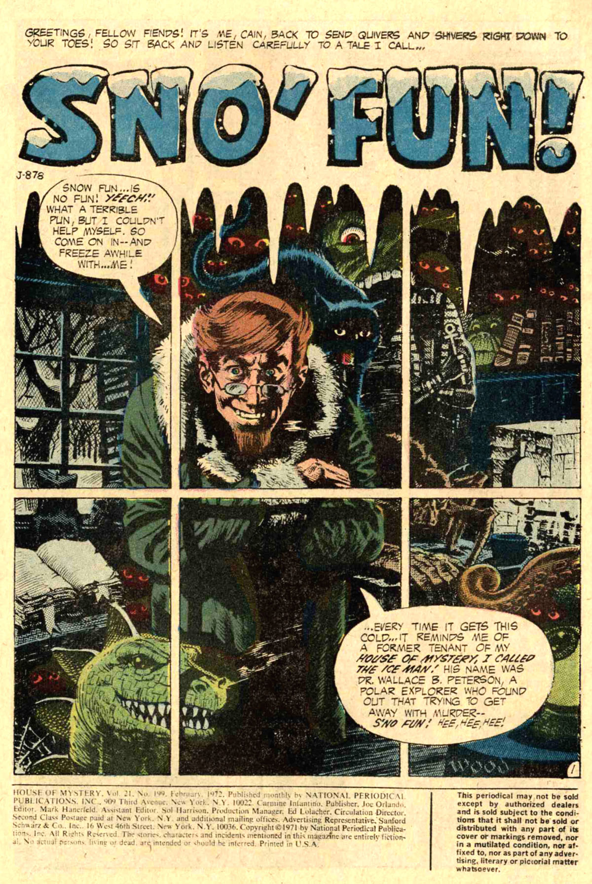 Read online House of Mystery (1951) comic -  Issue #199 - 3