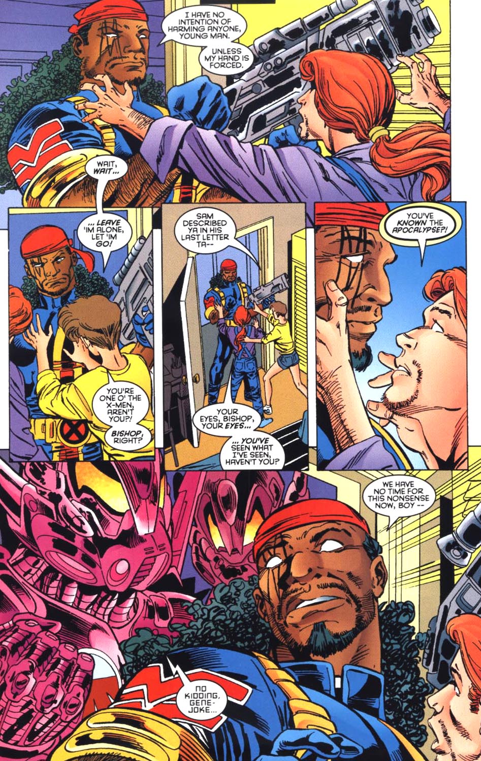Read online X-Men Annual comic -  Issue #19 - 34