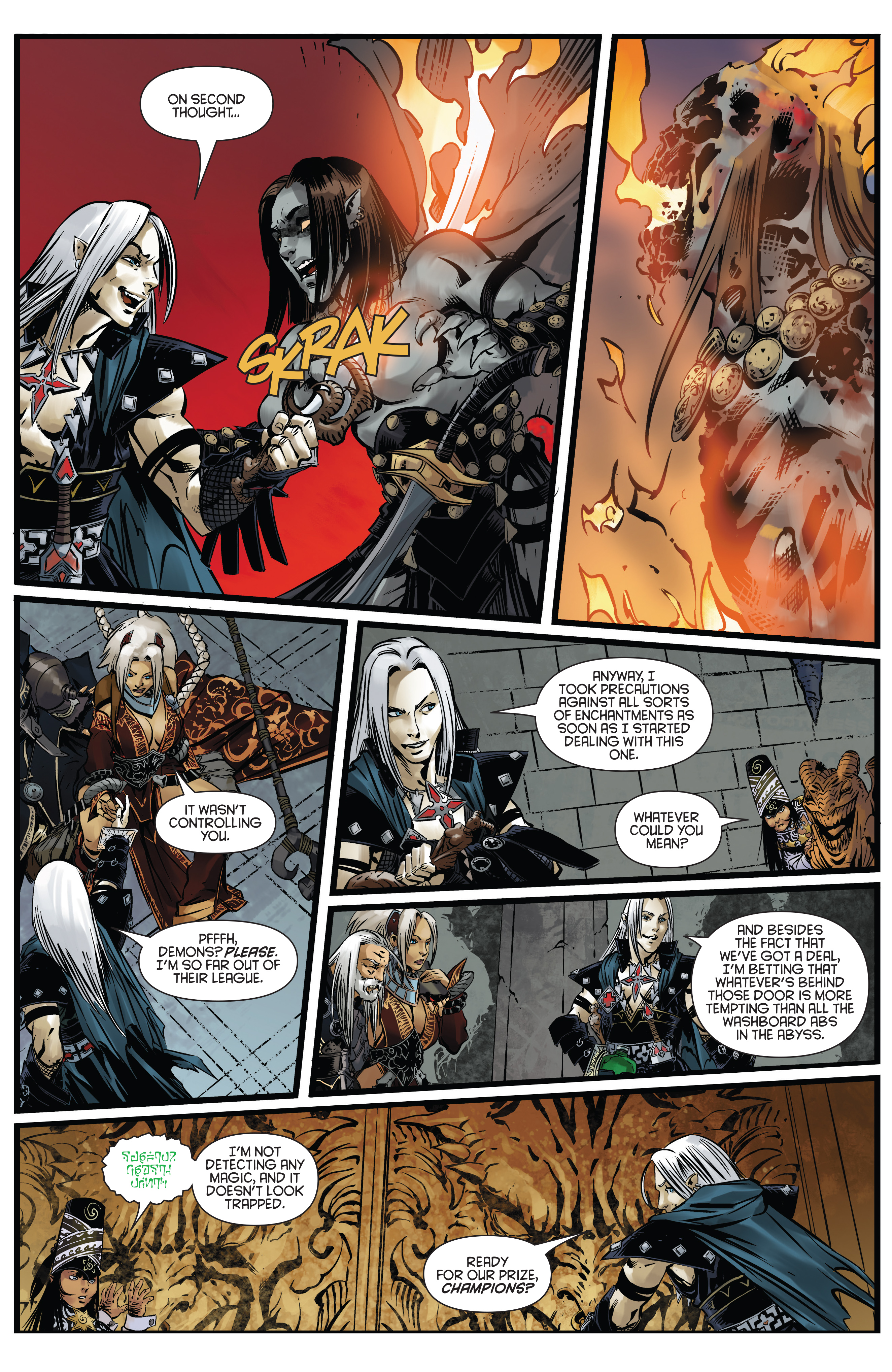 Read online Pathfinder: Hollow Mountain comic -  Issue #5 - 22